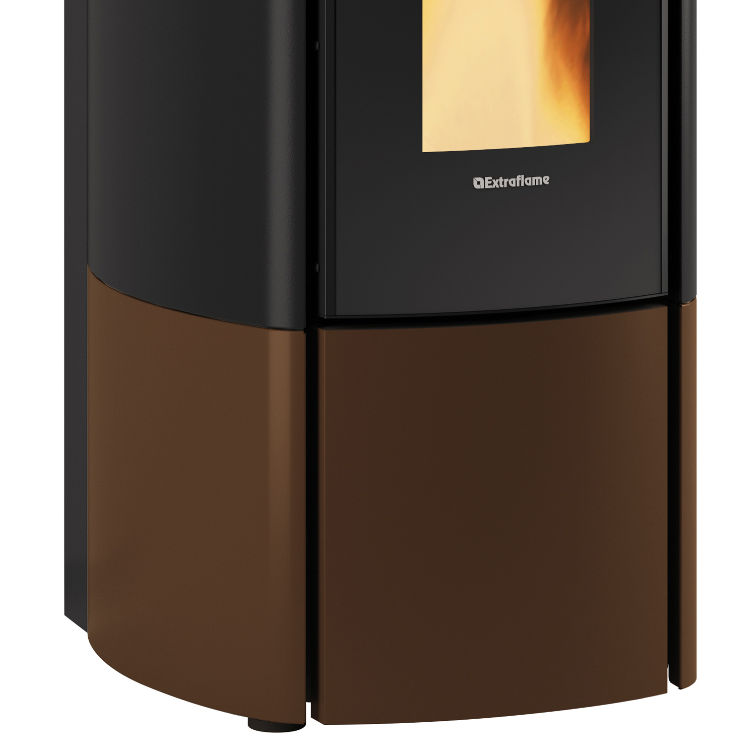 Extraflame Evolution Line Katia 11 Pelletofen Stahl Bronze