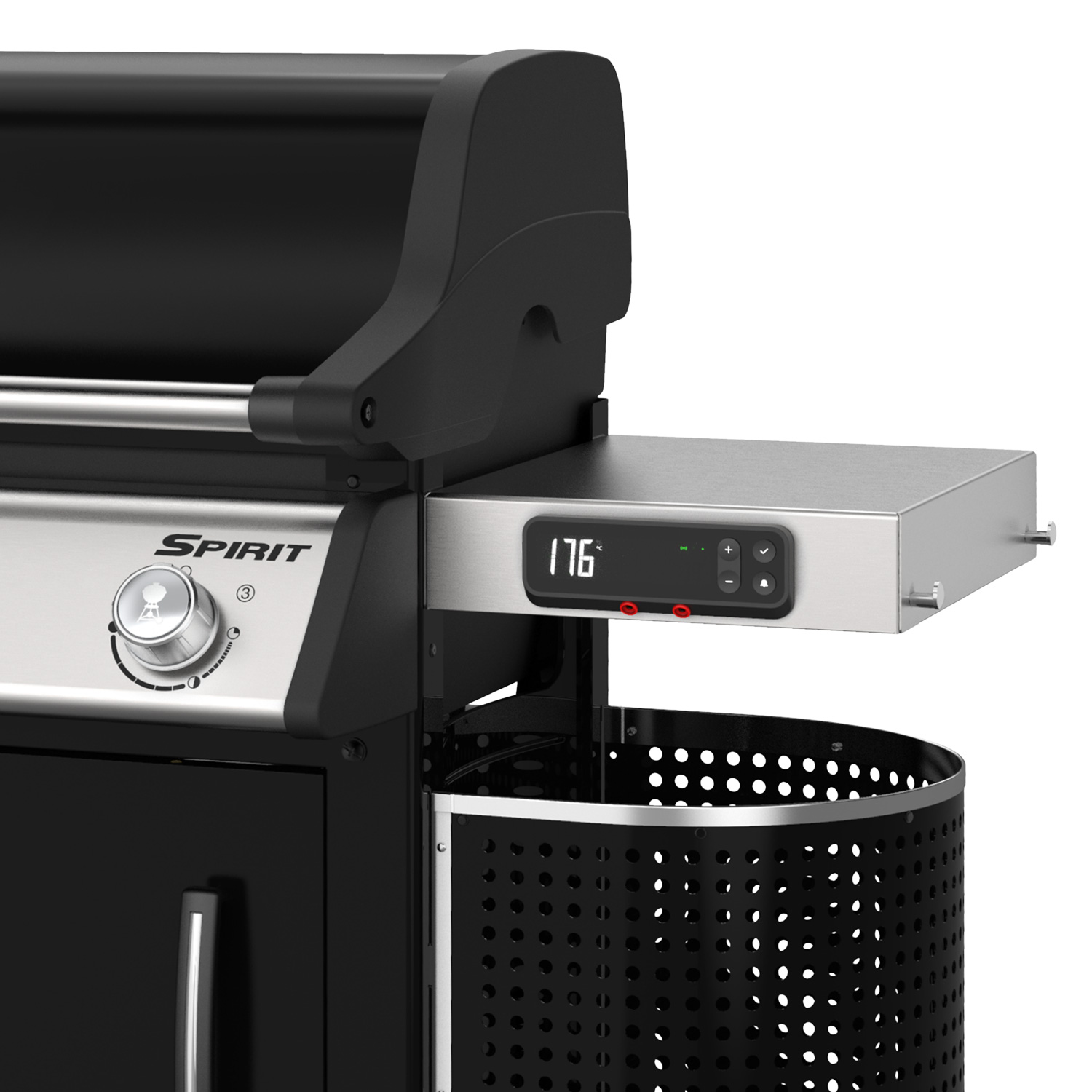 Weber Spirit EPX-325 GBS Smart Gas-Grillstation Schwarz