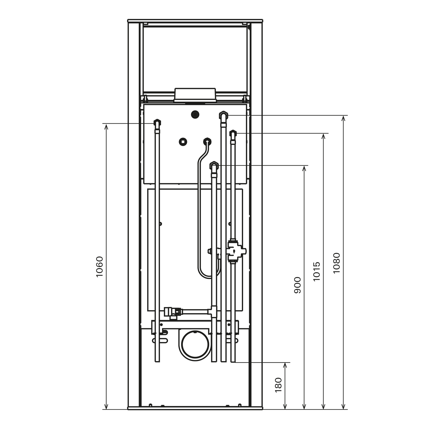 Schmitzker Aqua Wasserführender Kaminofen Base