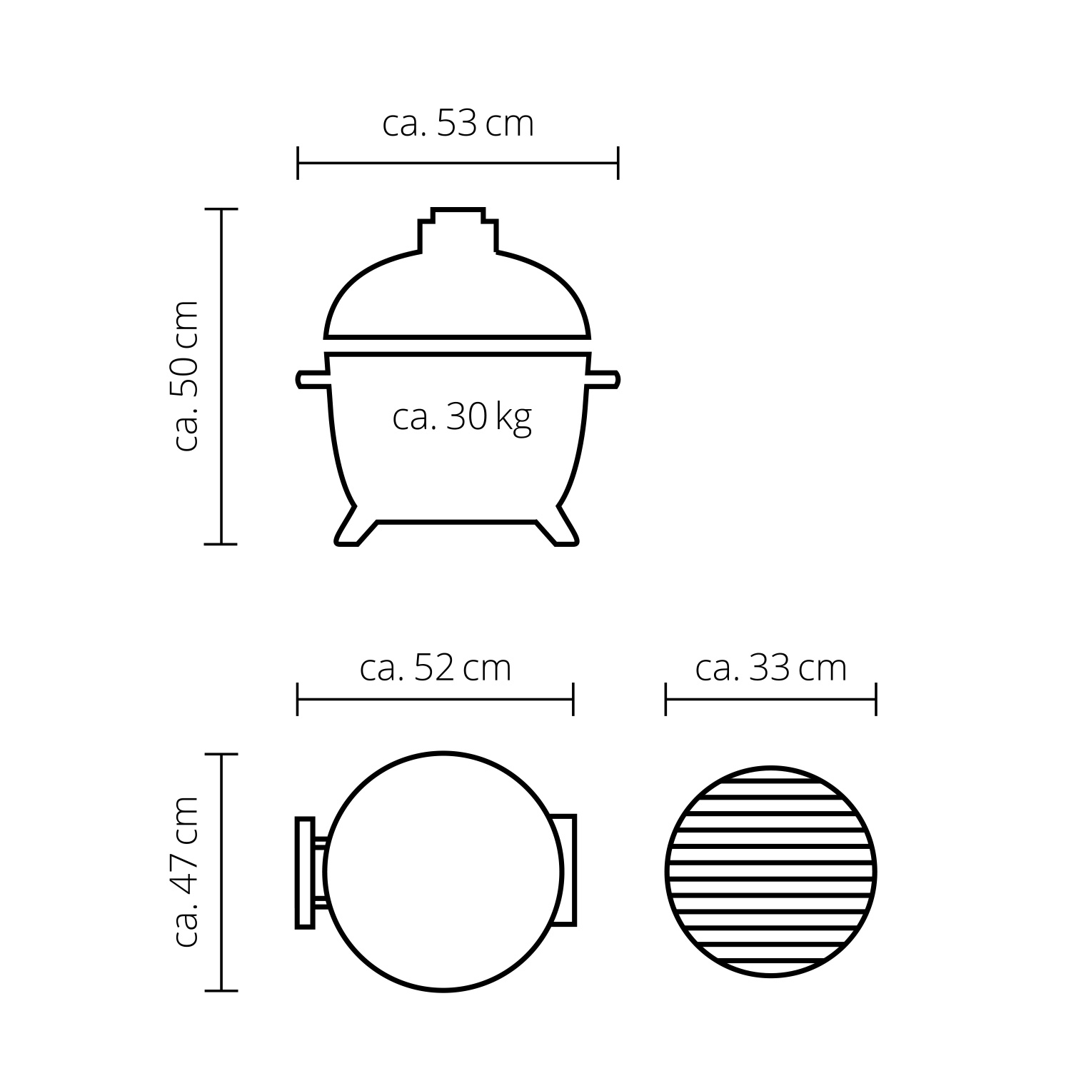 MONOLITH ICON Keramikgrill inkl. Edelstahlgestell, Grillrost, Feuerbox und Grillrostheber