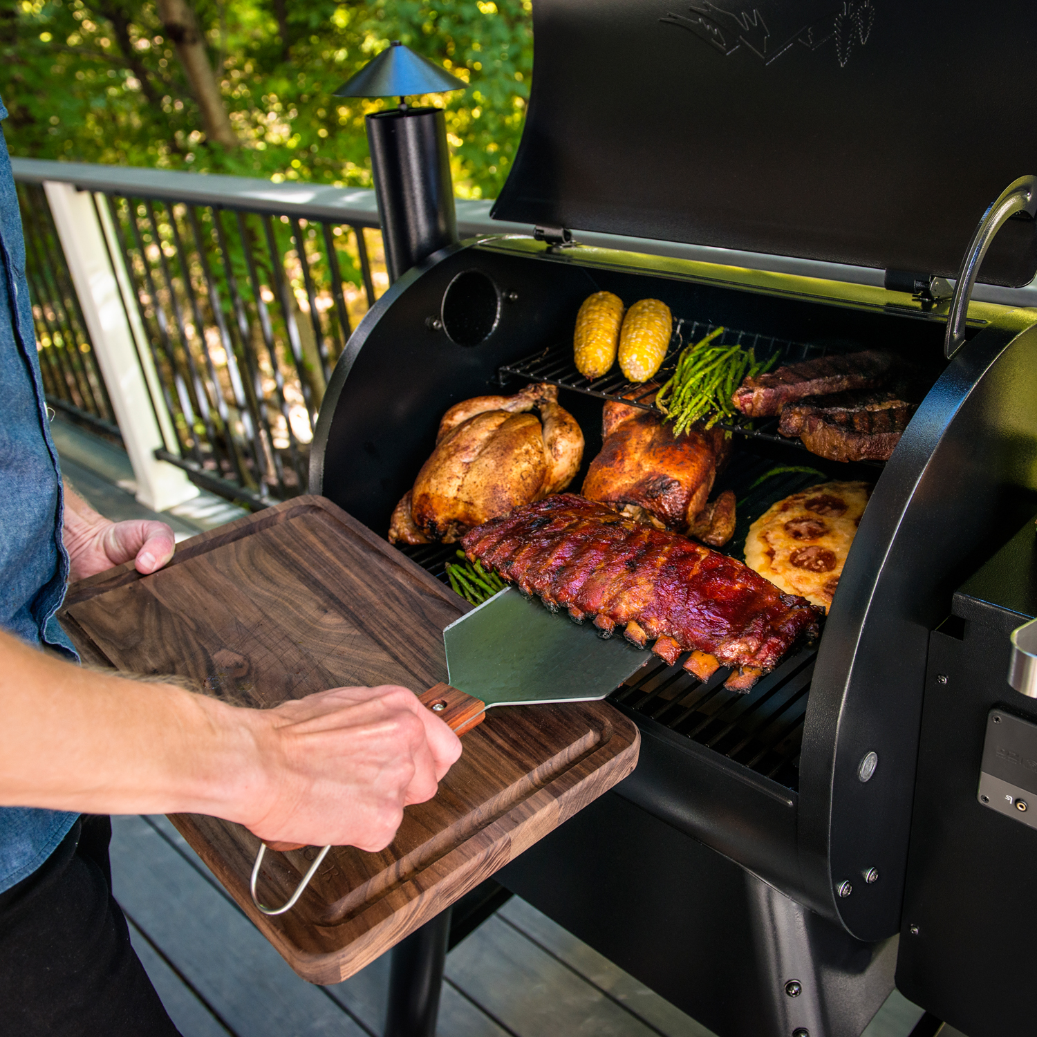 Traeger Extragroßer Fleisch- und Fischwender