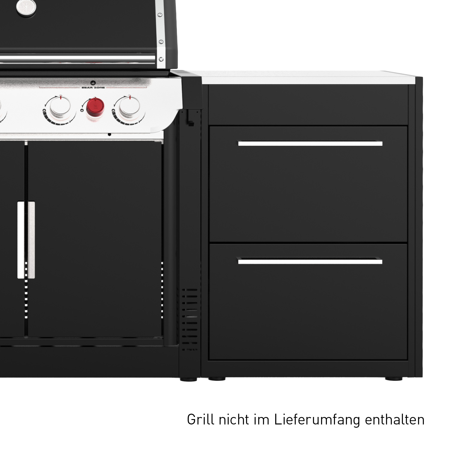 Weber BBQ Kitchen Set 1 für Genesis 4-Brenner ohne Seitenkocher