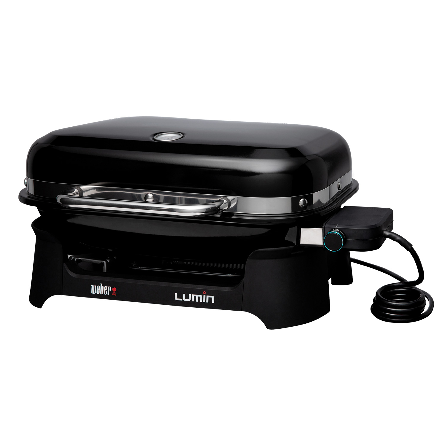 Weber Lumin Elektro-Tischgrill Schwarz