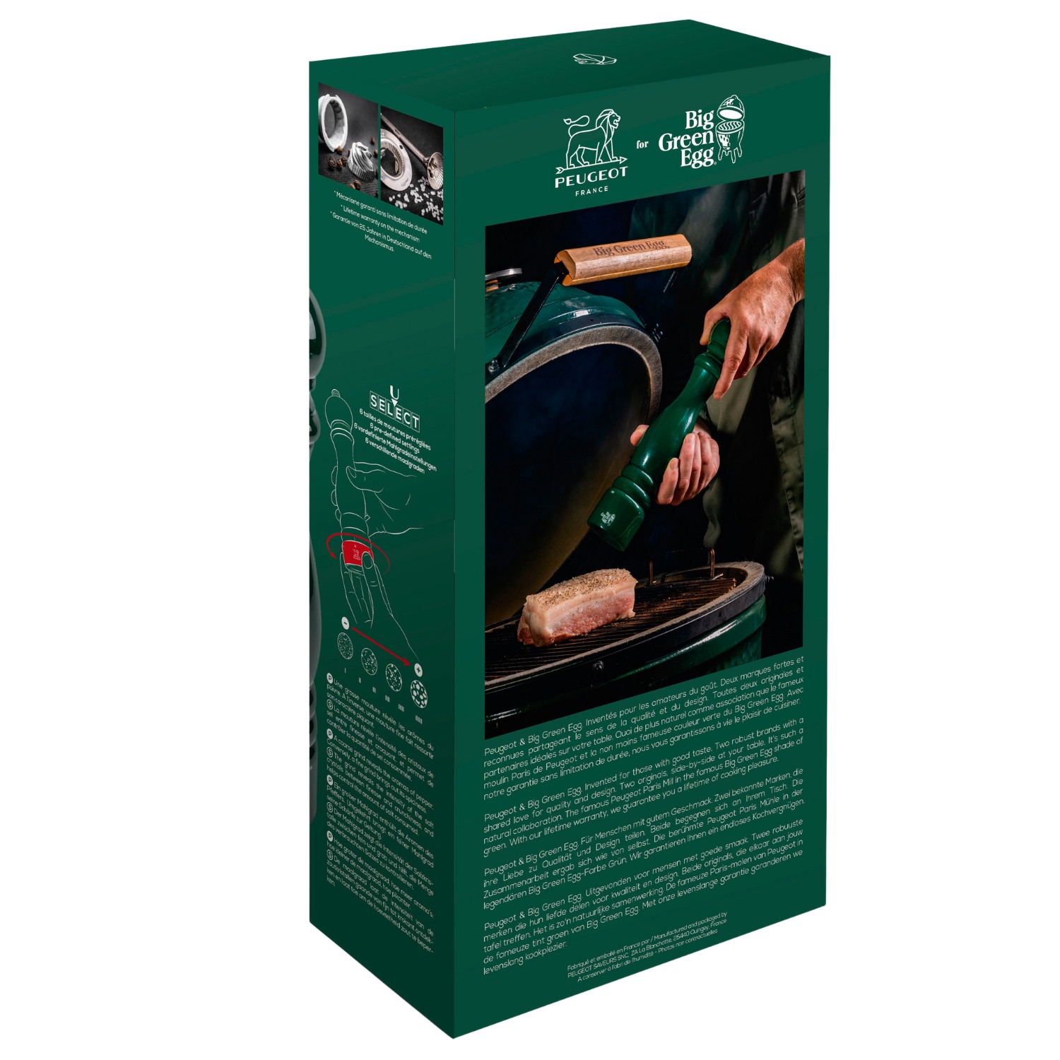 Big Green Egg Peugeot Salz- und Pfeffermühle 30 cm Duo-Pack