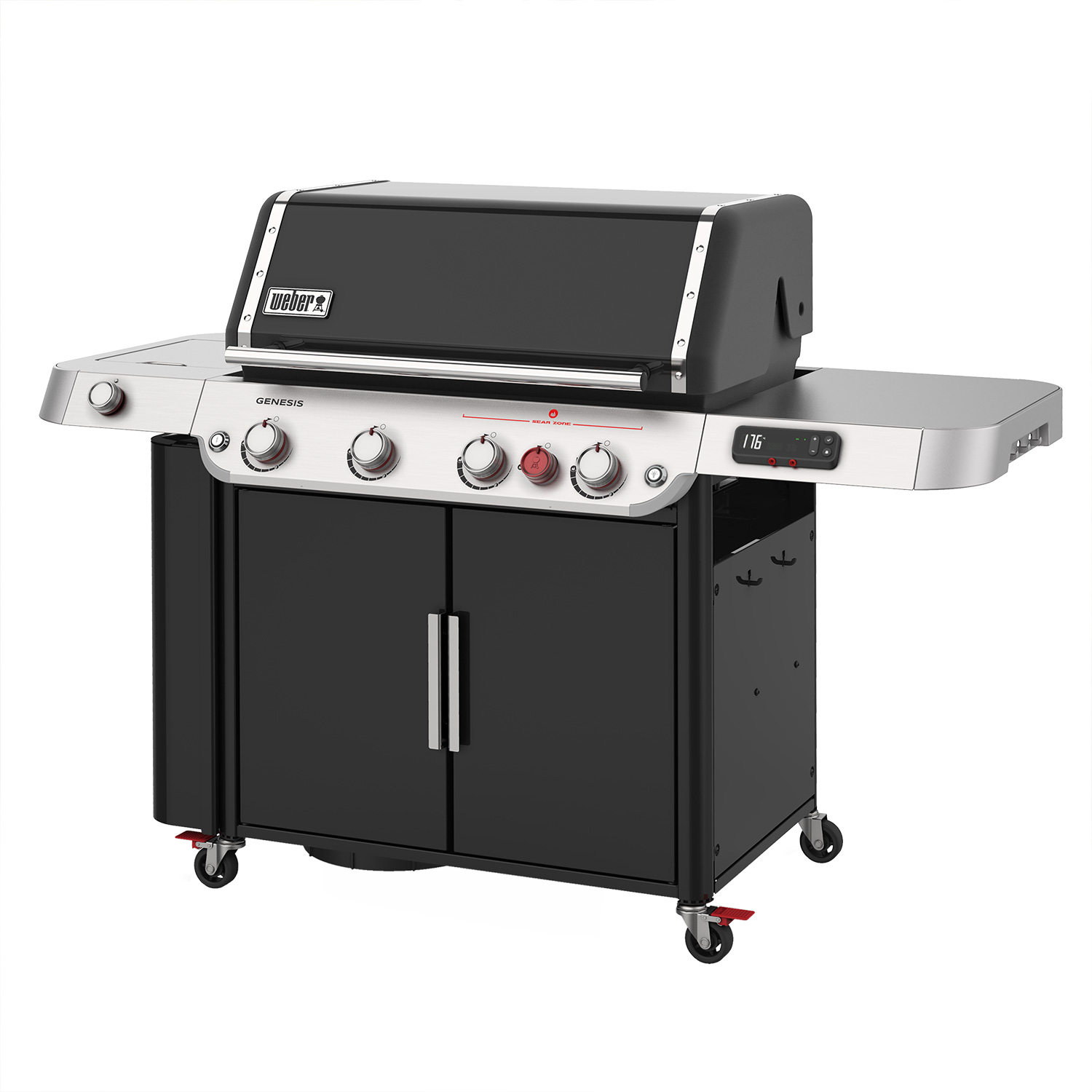 Weber Genesis EPX-435 Smart Gas-Grillstation Schwarz