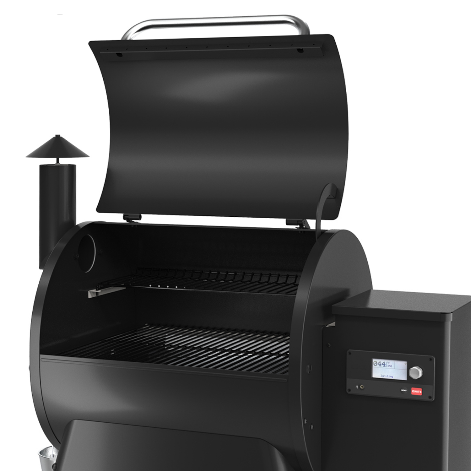 Traeger PRO D2 575 Pellet Grill schwarz inkl. Abdeckhaube, Ablaufblech-Schutzfolie + Hartholz Pellets Cherry 9 kg