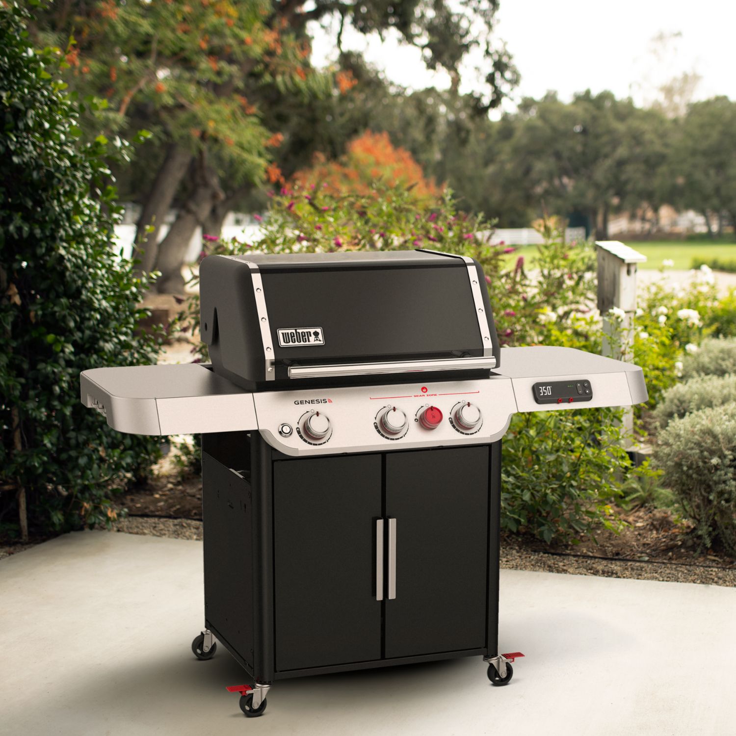 Weber Genesis EX-325S Smart Gas-Grillstation Schwarz