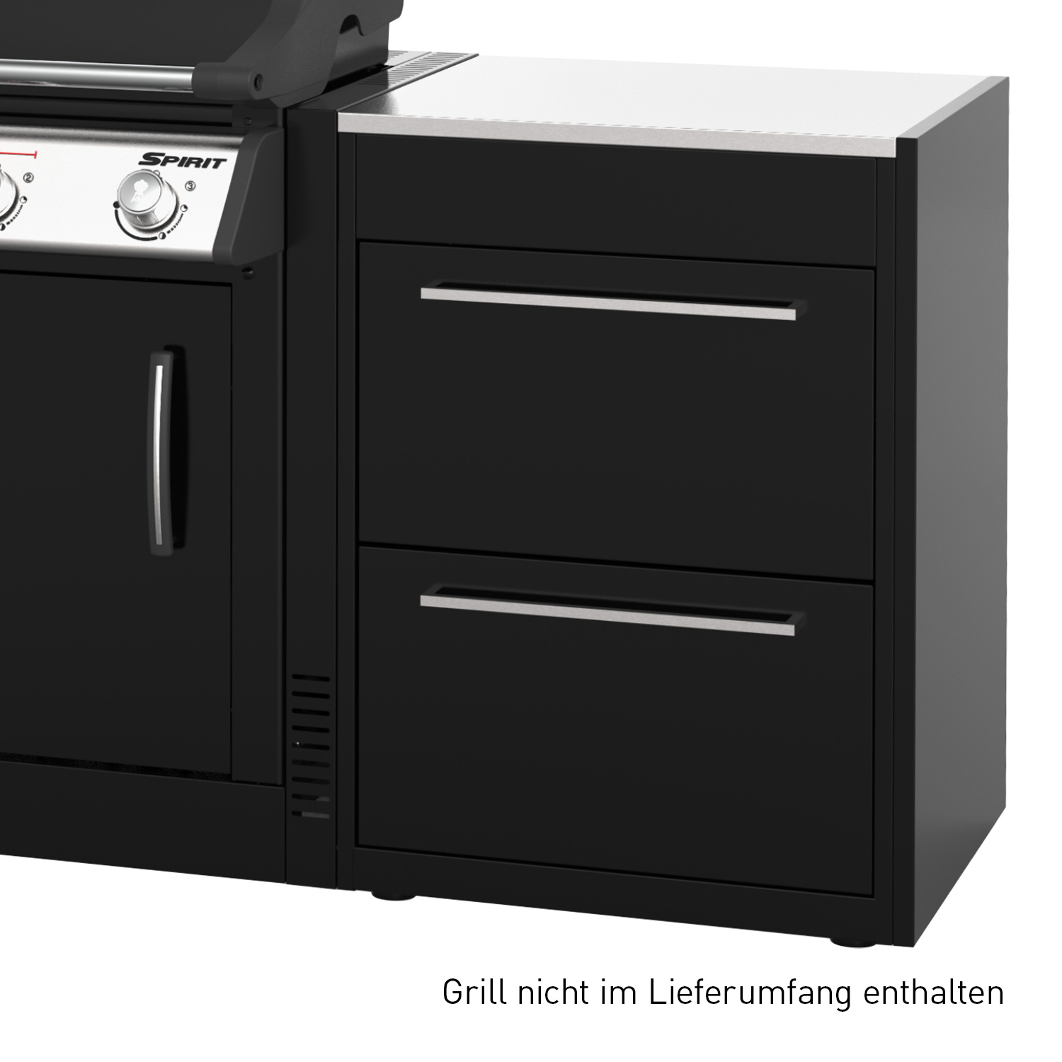 Weber BBQ Kitchen Set 1 für Genesis 3-Brenner ohne Seitenkocher