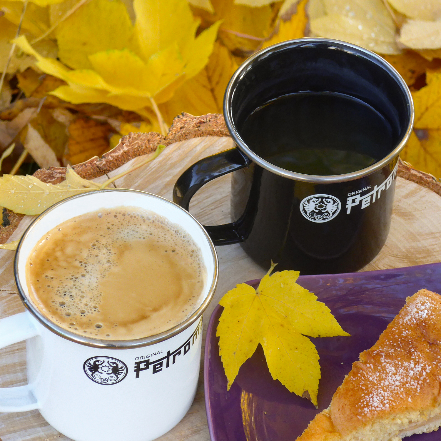 Petromax Emaille-Becher Weiß