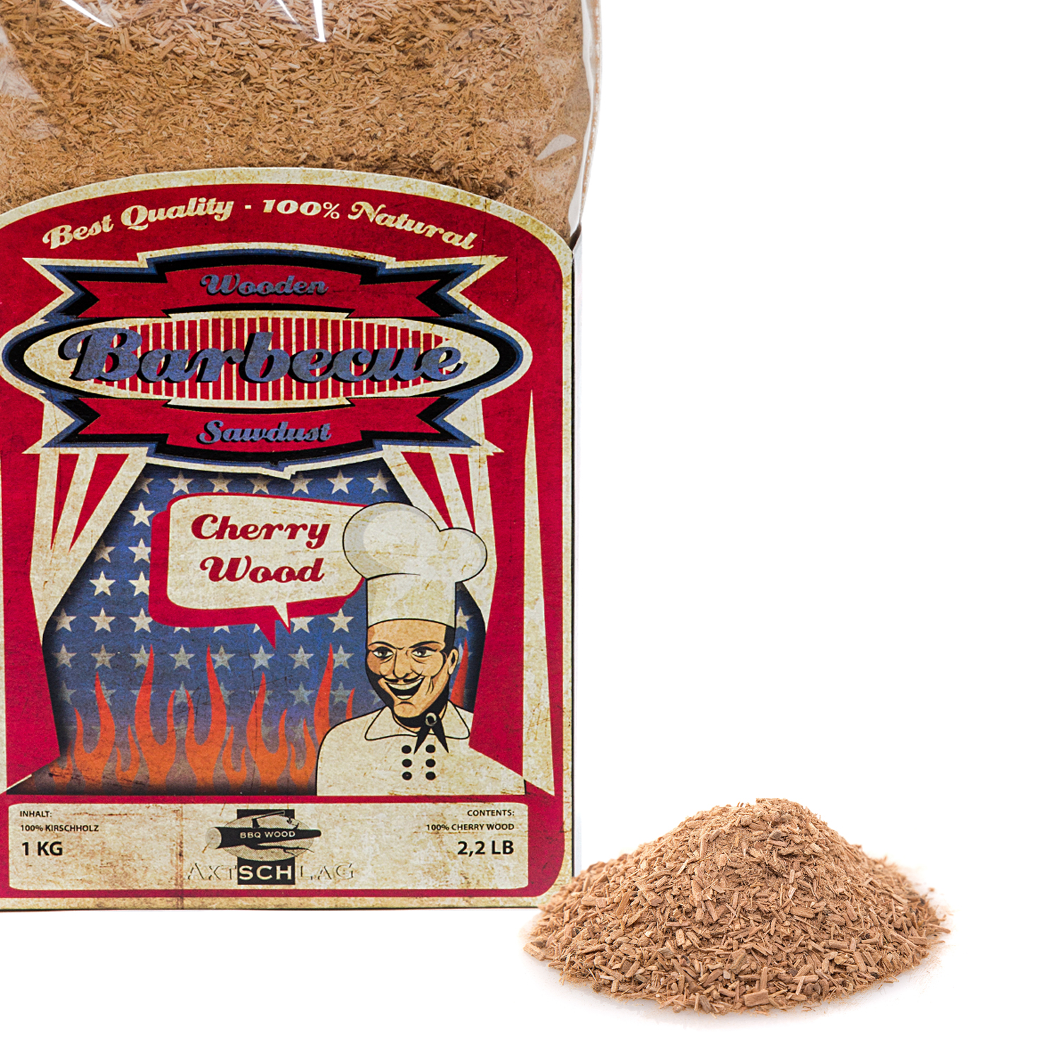 Axtschlag Sawdust Kirsche 1 kg