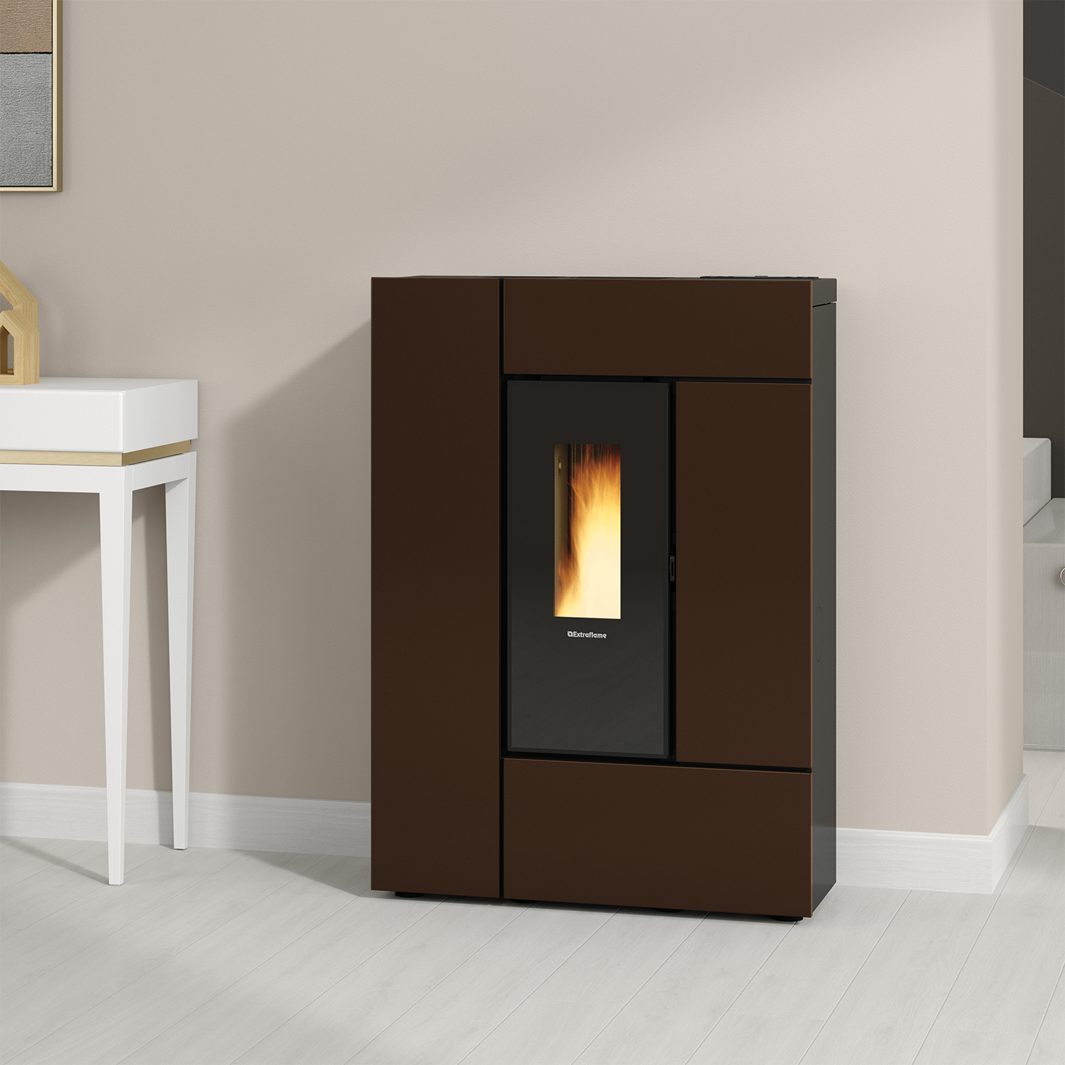 Extraflame Evolution Line Gabriella Plus Pelletofen Stahl Bronze