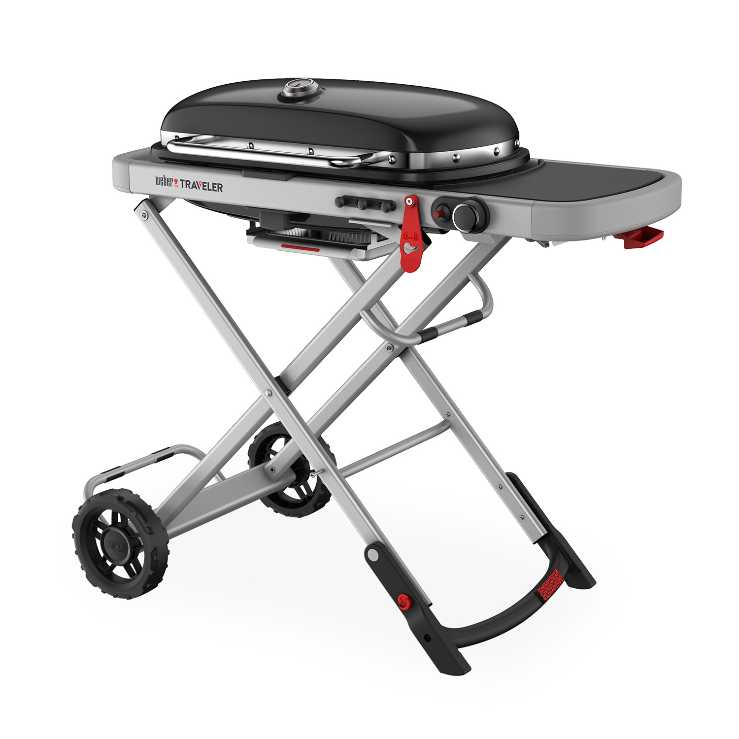 Weber Traveler Gasgrill Schwarz