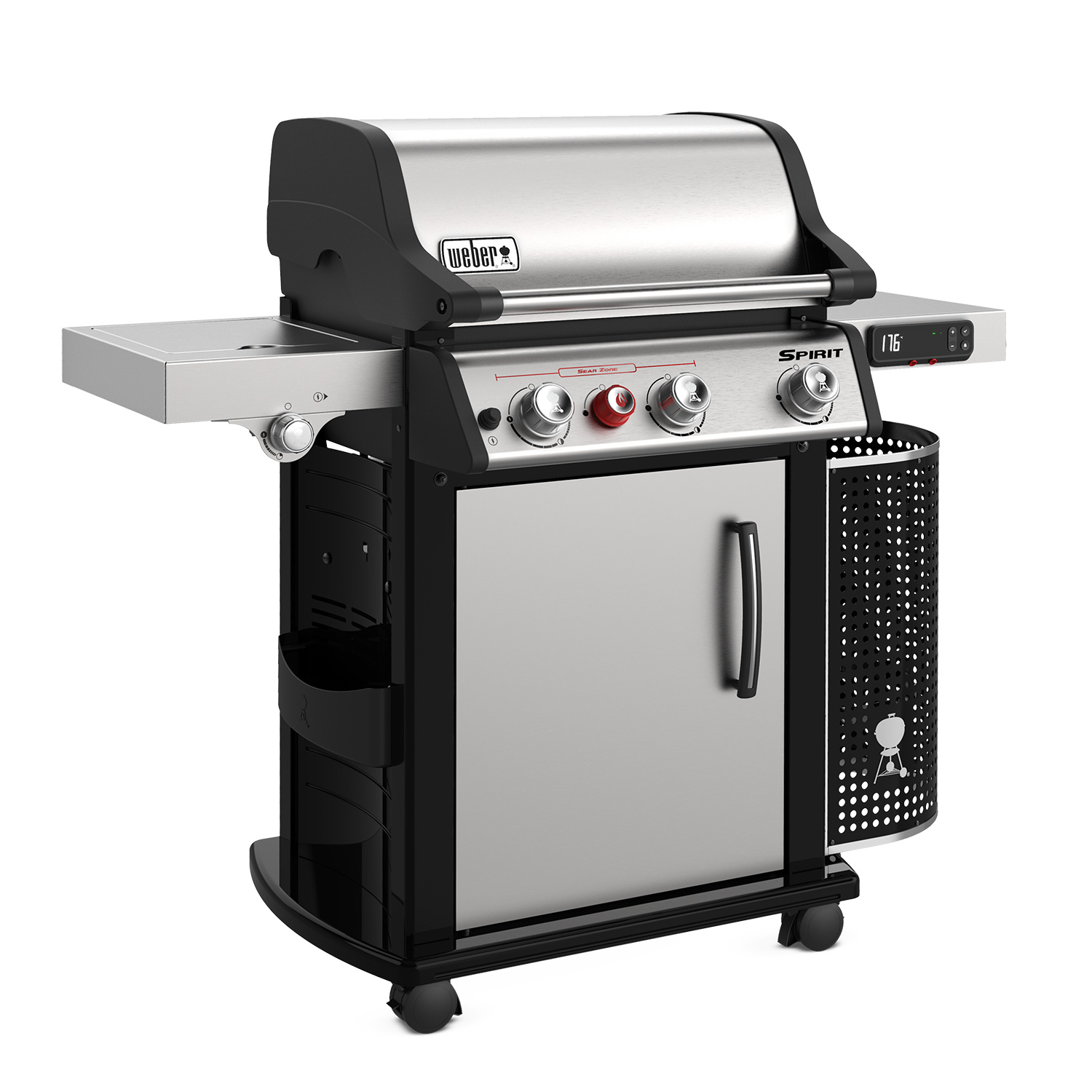 Weber Spirit SPX-335 GBS Smart Gas-Grillstation Edelstahl