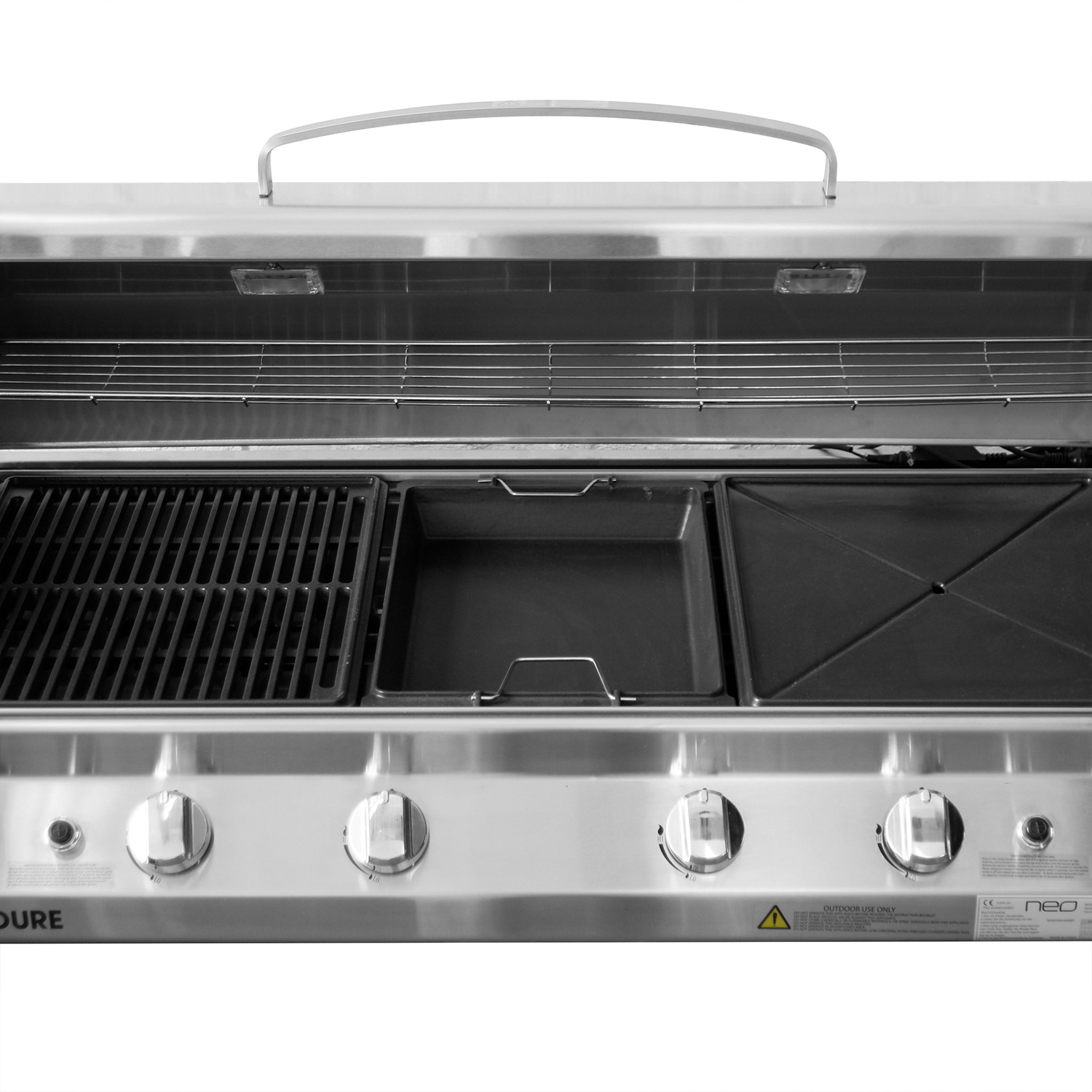 Everdure Einbau-Gasgrill mit 6 Brennern