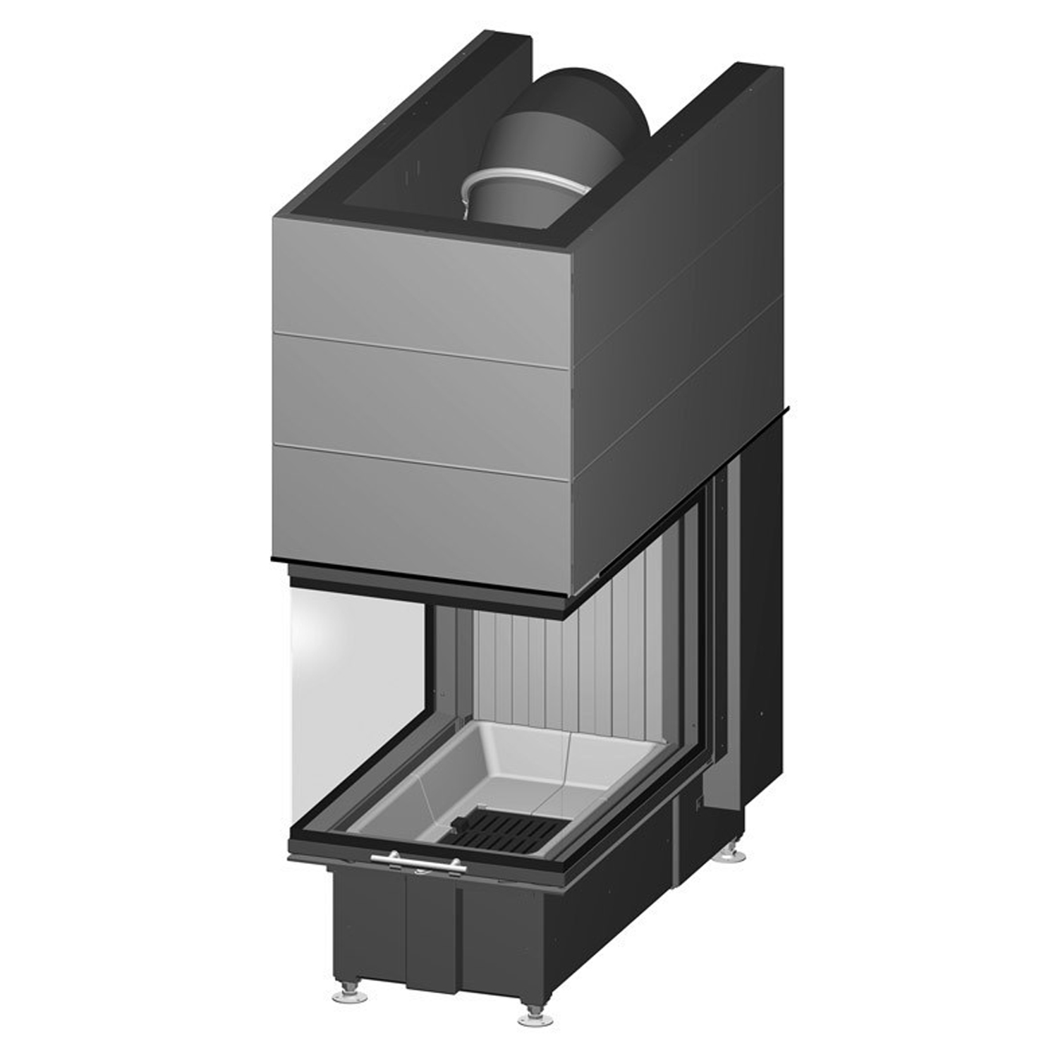 Spartherm Arte U-70h-4S Kamineinsatz RRA Ø 200 mm