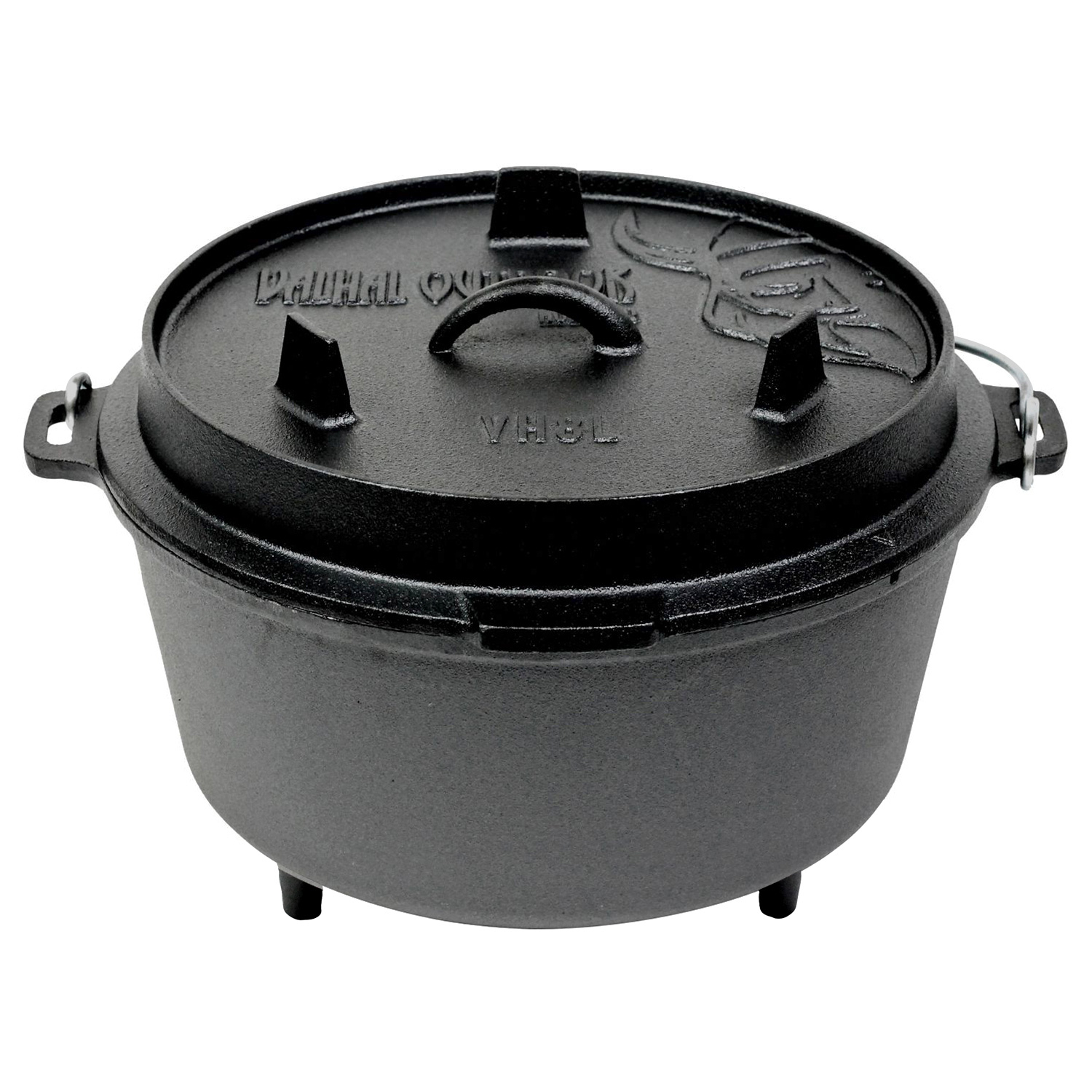 Valhal Outdoor Dutch Oven 8 l mit Füßen