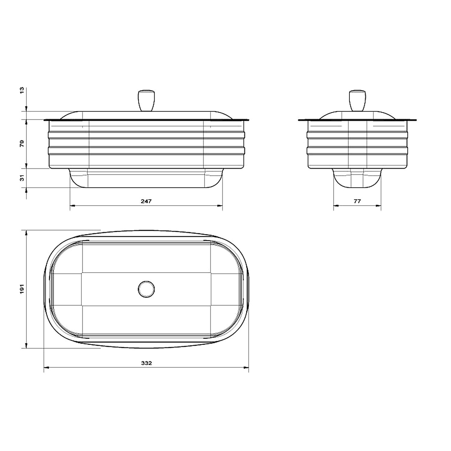 La Nordica Küchenofen Wasserschiff Inox 4,5