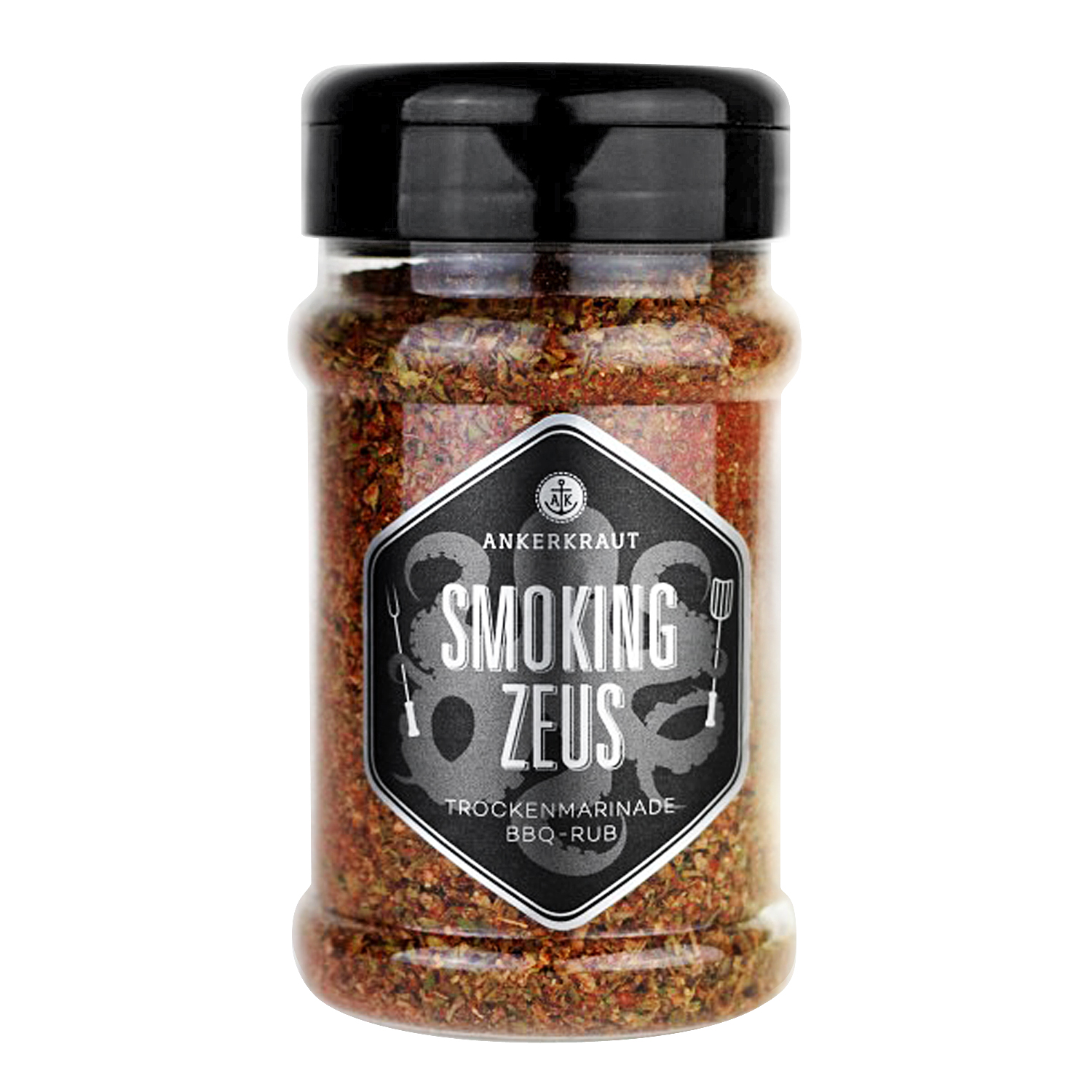 Ankerkraut BBQ-Rub Smoking Zeus 200 g Streuer