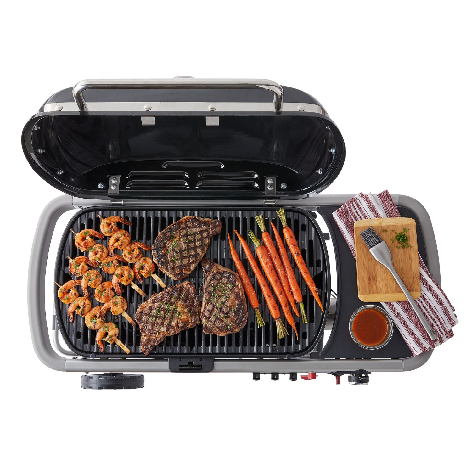 Weber Traveler Gasgrill Schwarz