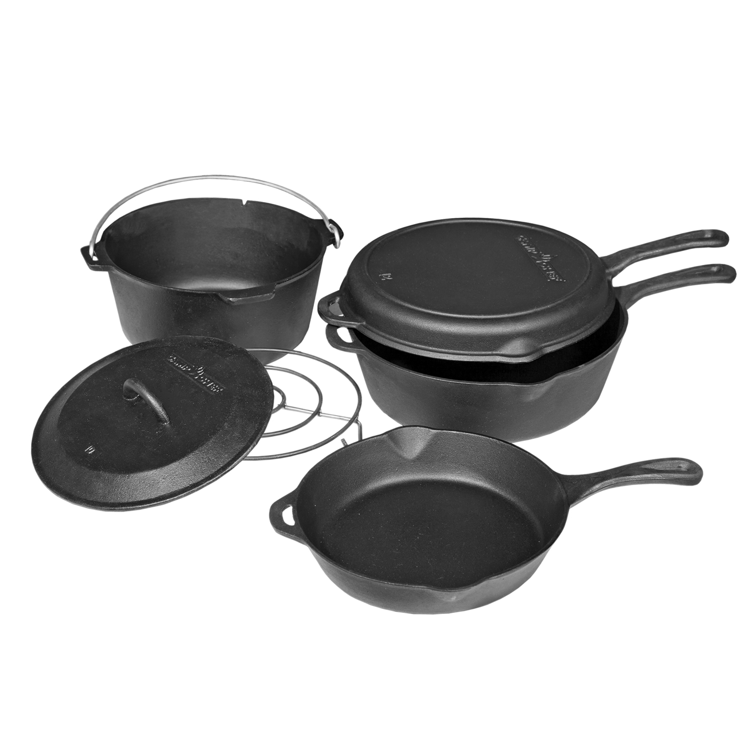 Camp Chef Gusseisen-Set 6-teilig