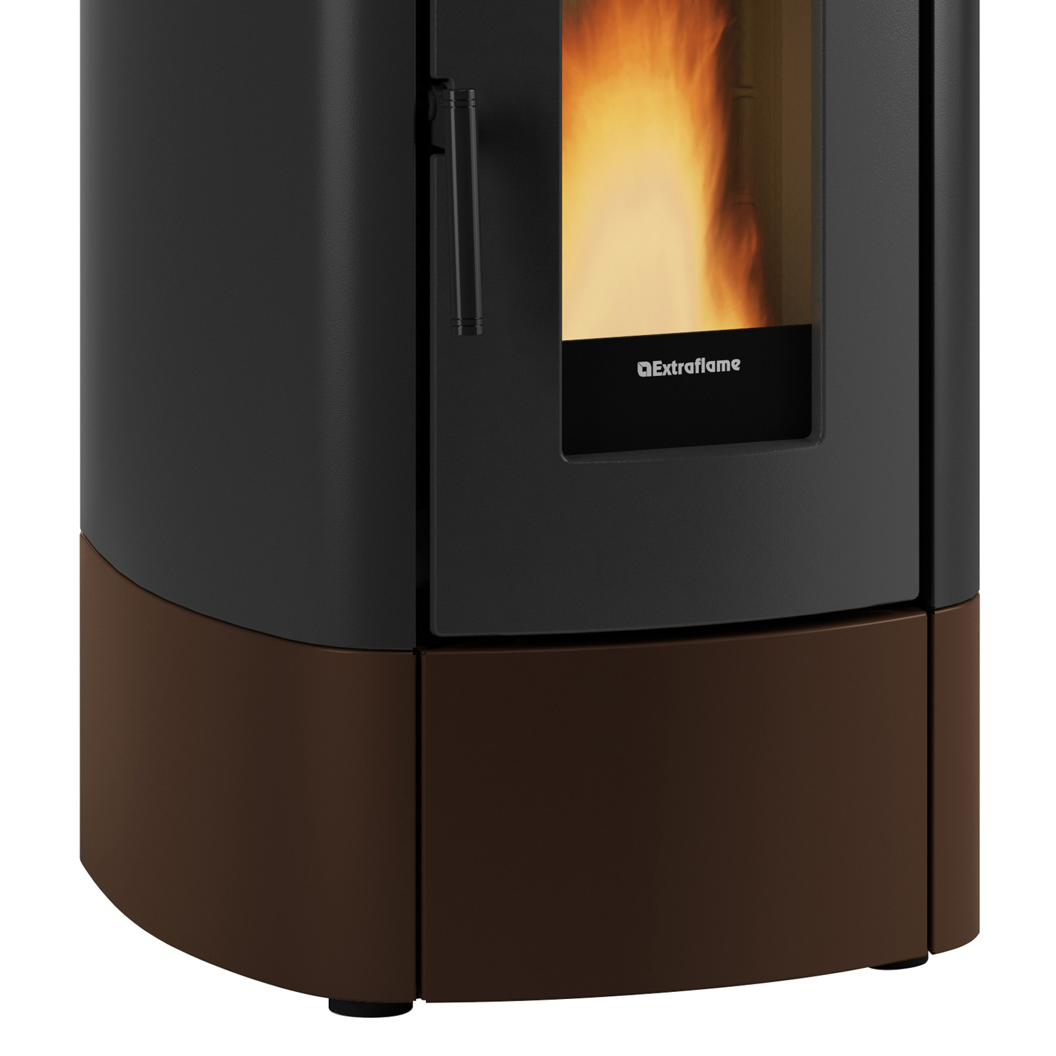 Extraflame Evolution Line Angy Pelletofen Stahl Bronze