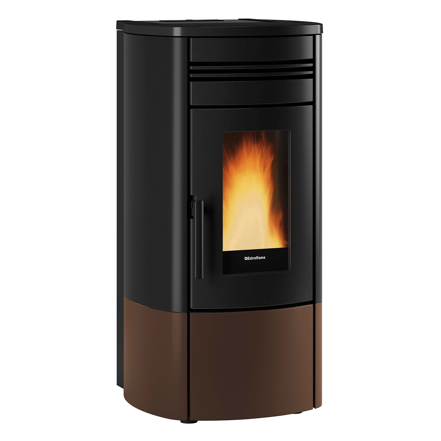 Extraflame Evolution Line Noris Pelletofen Stahl Bronze