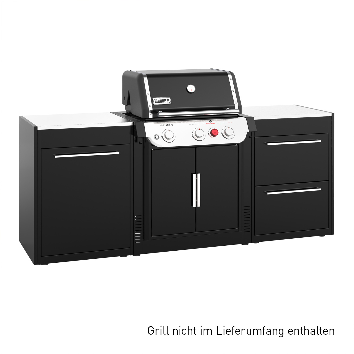 Weber BBQ Kitchen Set 1 für Genesis 3-Brenner ohne Seitenkocher