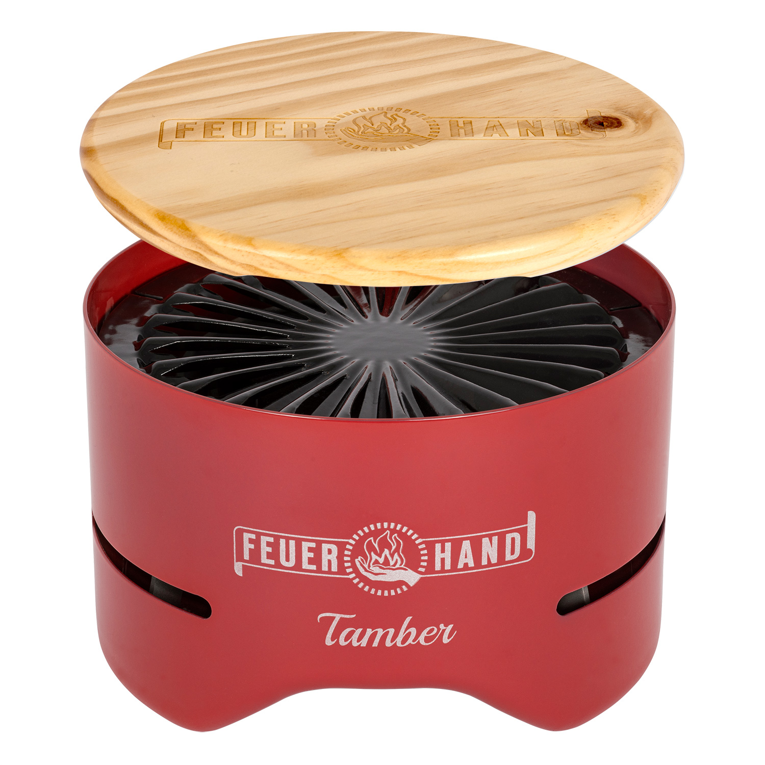 Feuerhand Tischgrill Tamber Rubinrot