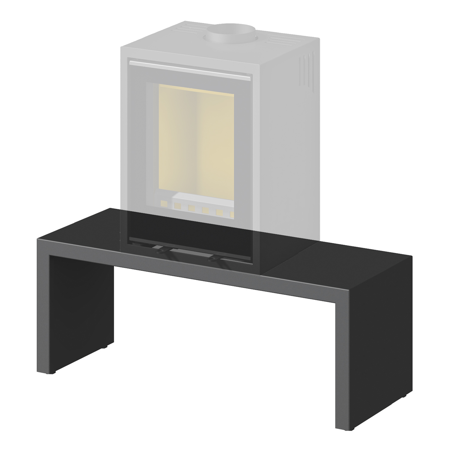 Base C - Spartherm LINEAR Module XS Nero