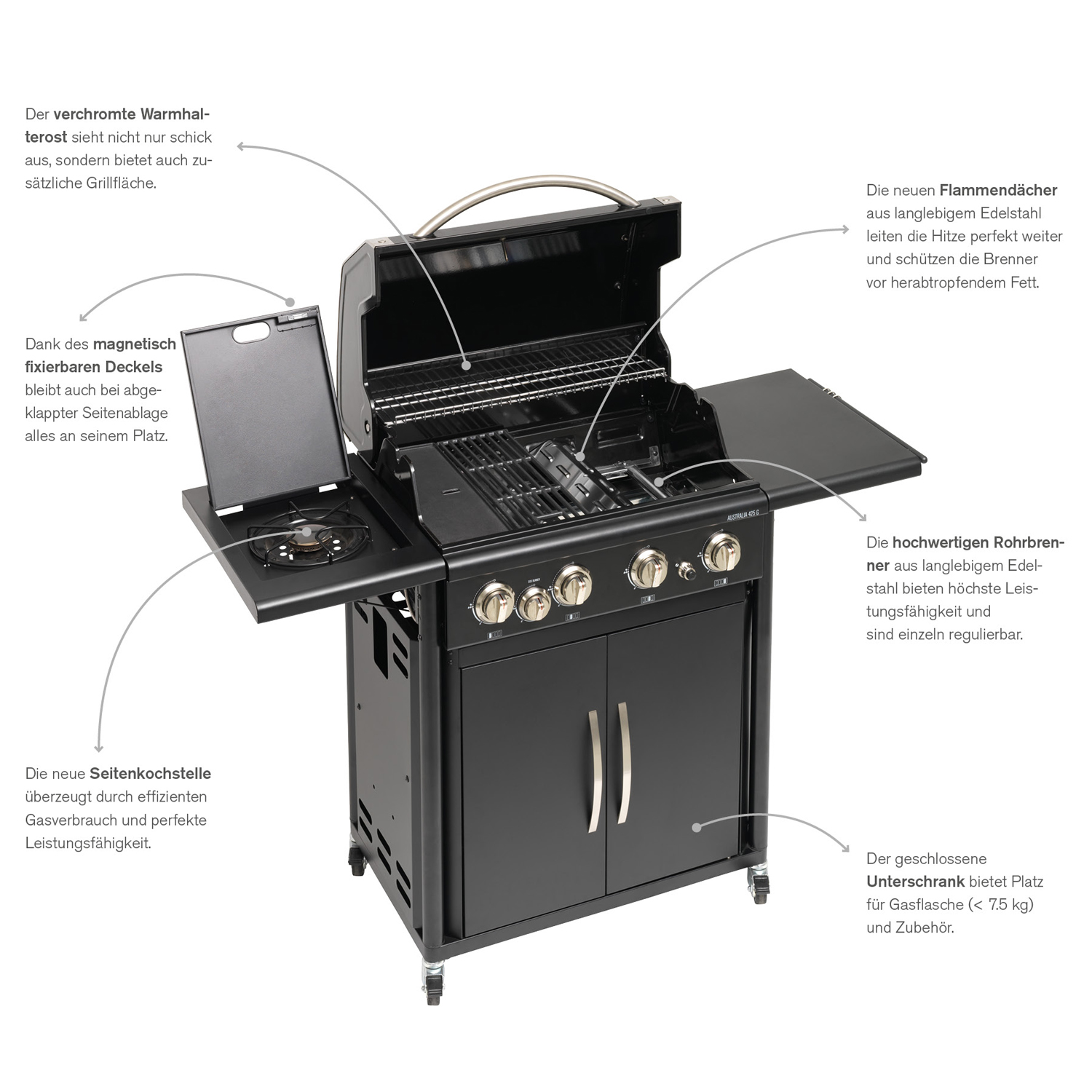 Outdoorchef Australia 425 G Gas-Grillstation