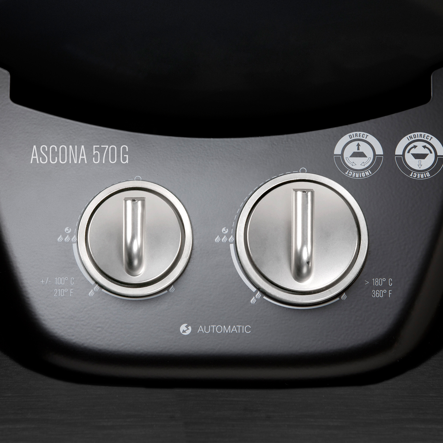 Outdoorchef Ascona 570 G Gas-Kugelgrill Dunkelgrau