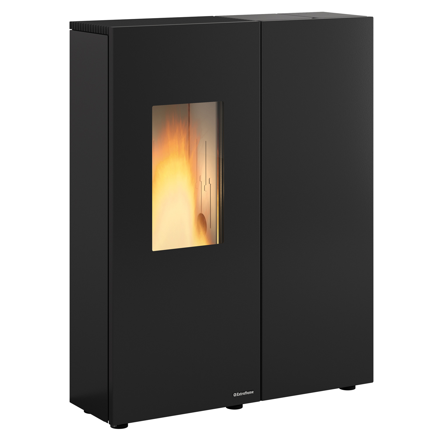 Extraflame Prestige Line Sharon Plus Pelletofen Stahl Schwarz