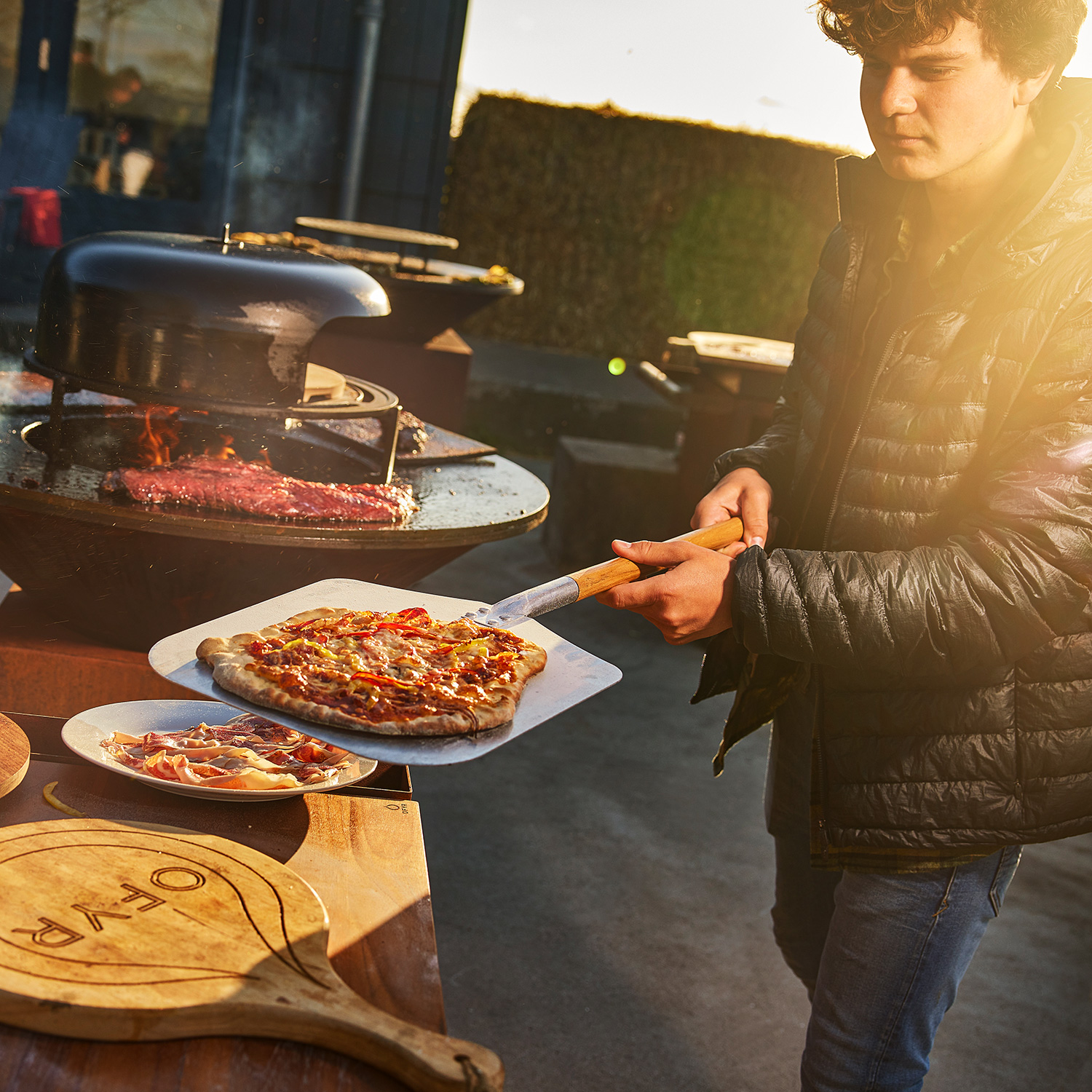 OFYR Pizzaofen für 100-er Grill & Feuerstelle