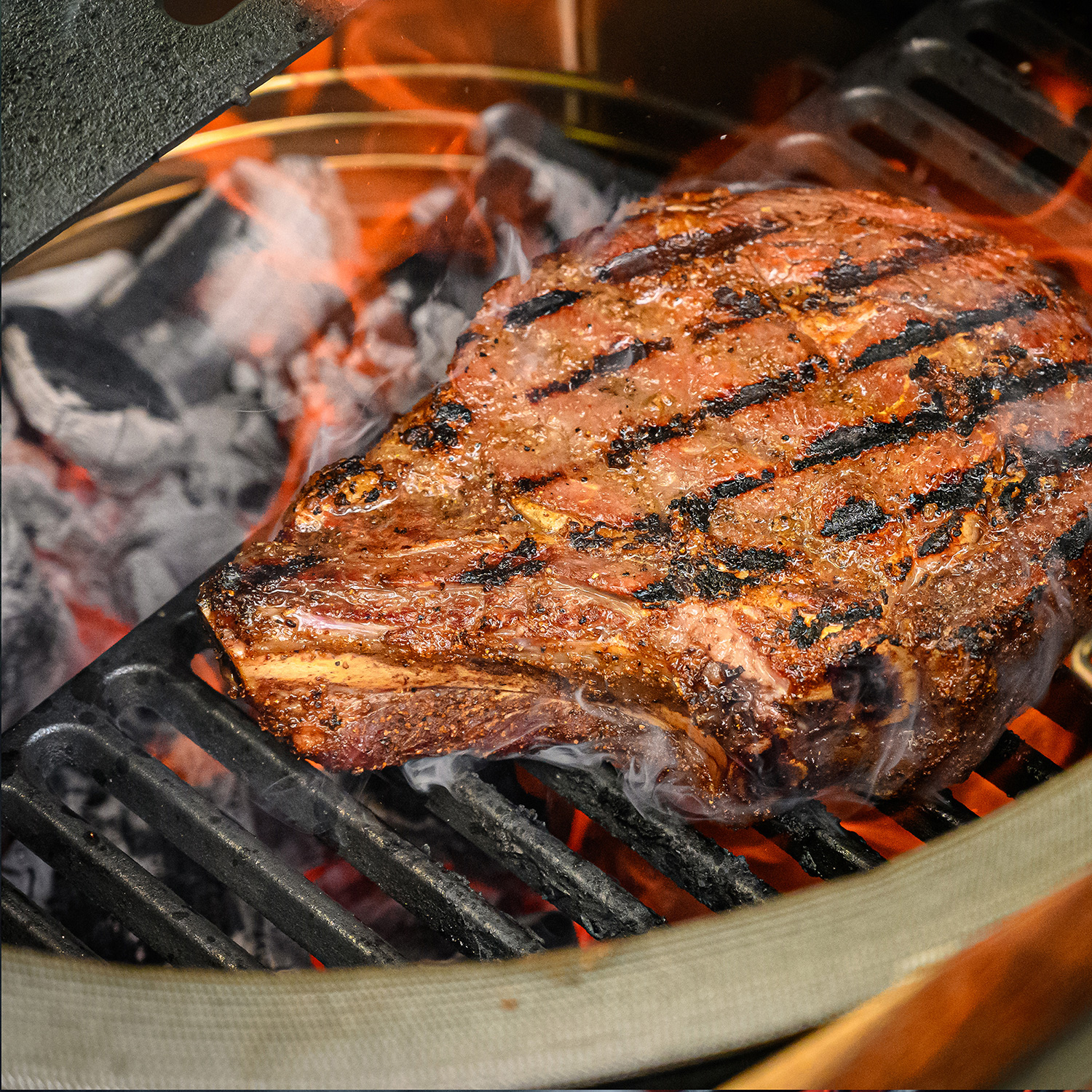 Kamado Joe Grillrost Halbmond aus Gusseisen für Classic Joe