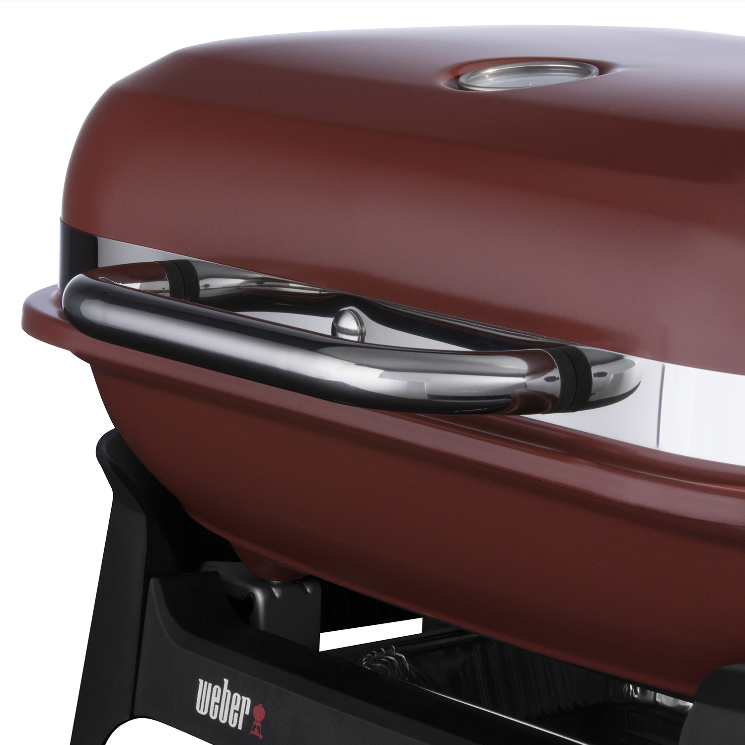 Weber Lumin Compact Elektro-Tischgrill Rot