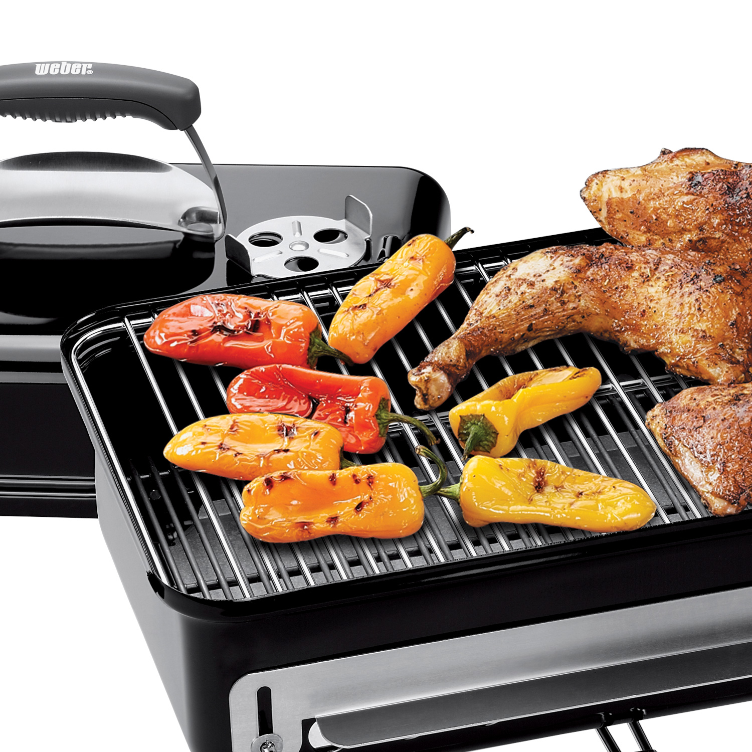 Weber Go-Anywhere Holzkohlegrill Schwarz