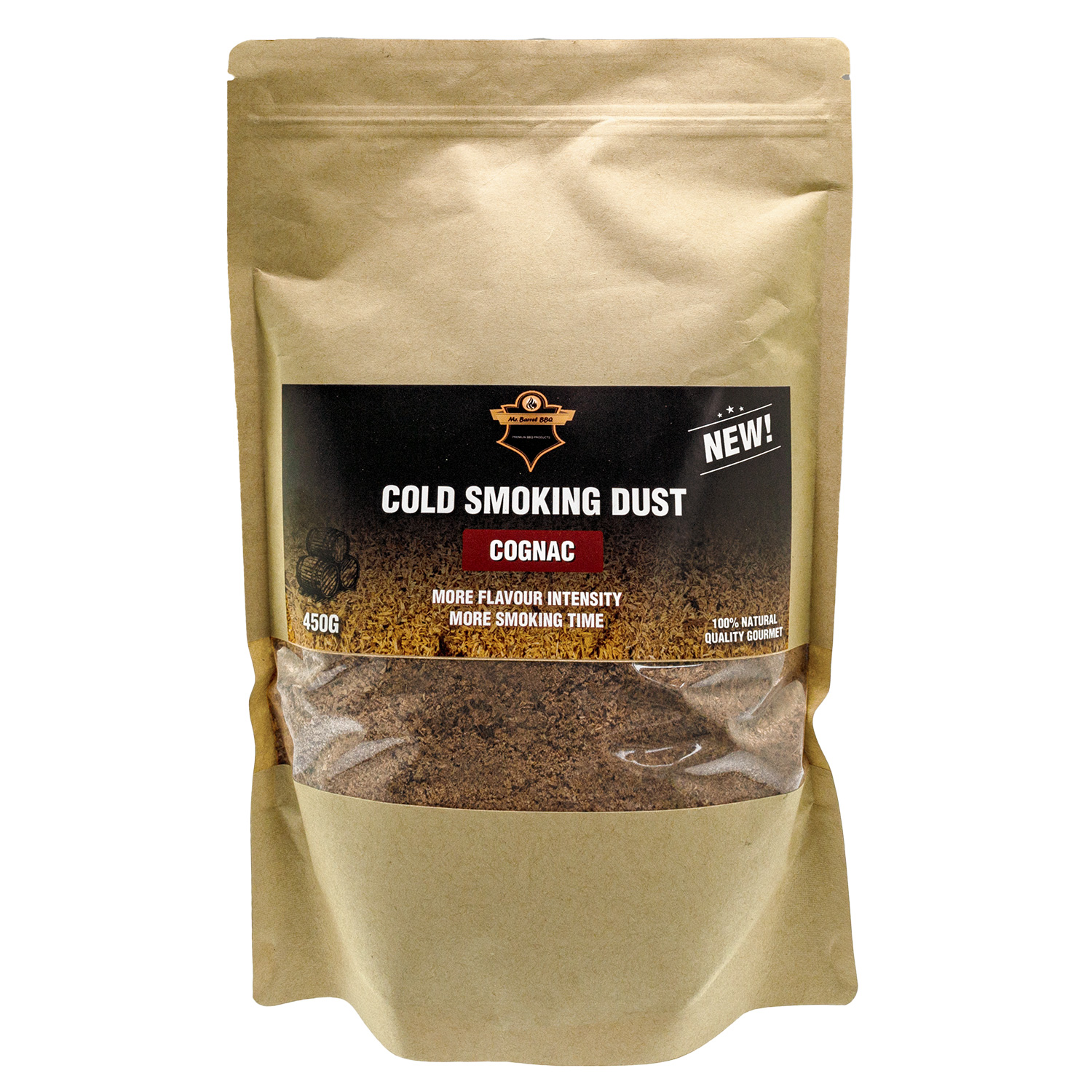 Mr. Barrel BBQ Smoking Dust Cognac, 450 g