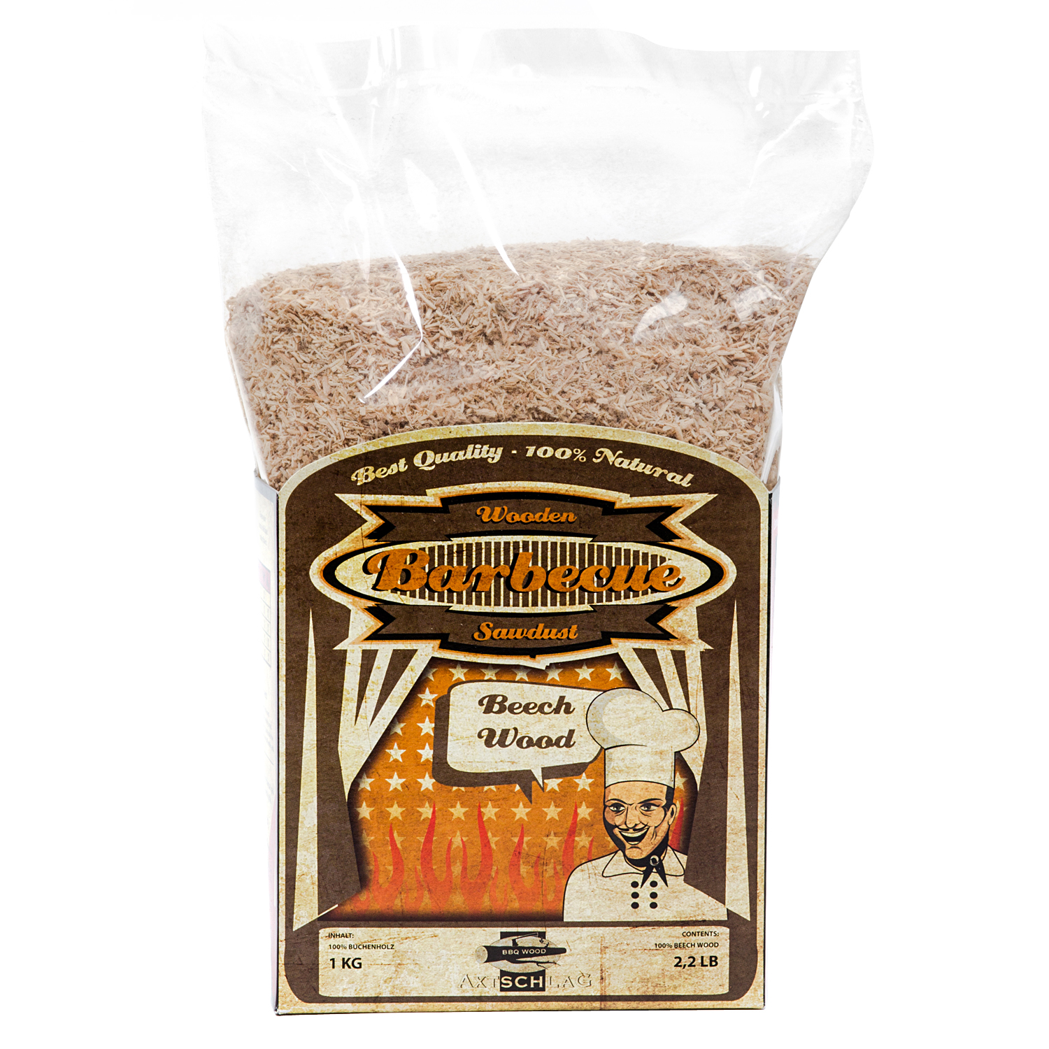 Axtschlag Sawdust Buche 1 kg