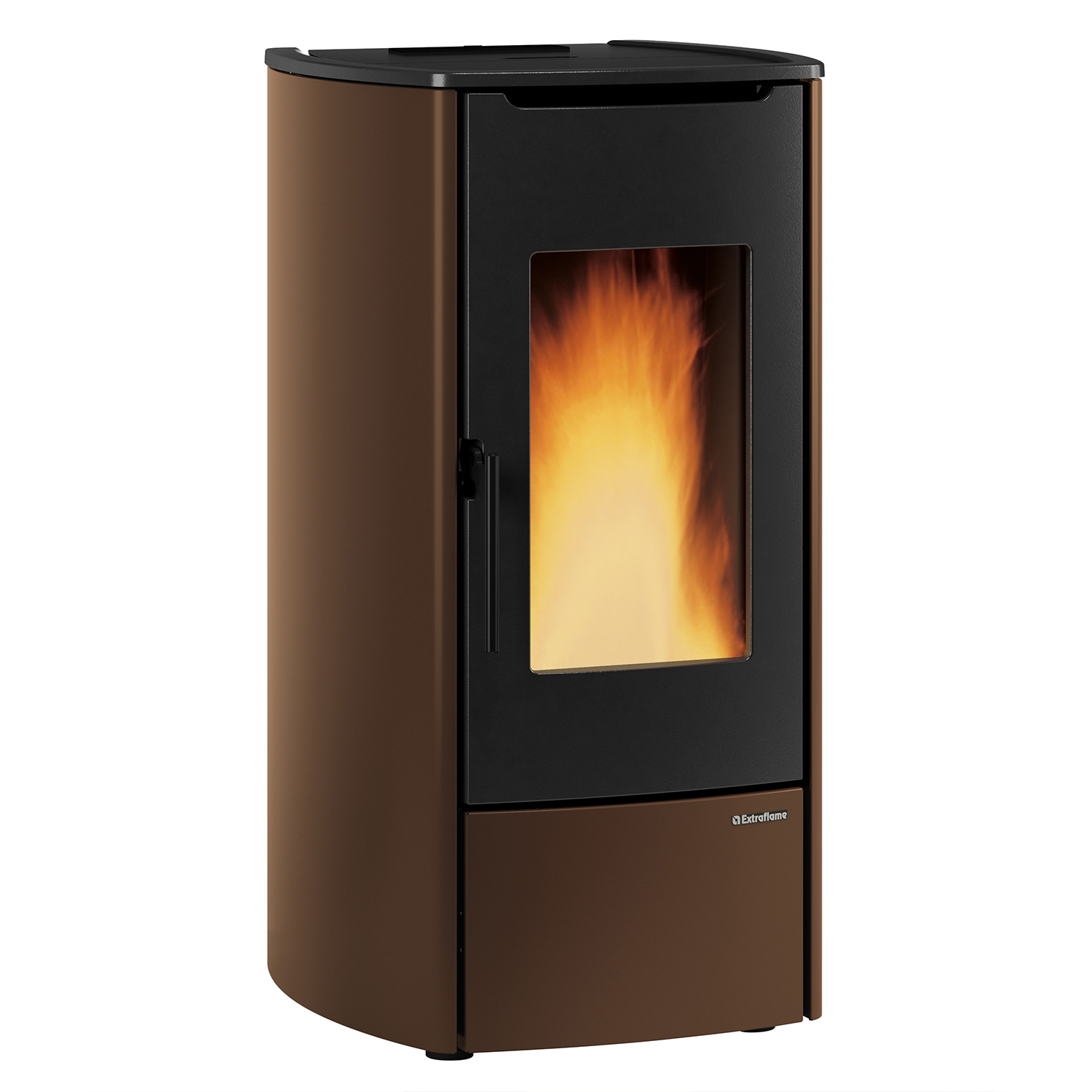 Extraflame Marina Idro H11 Wasserführender Pelletofen Stahl Bronze