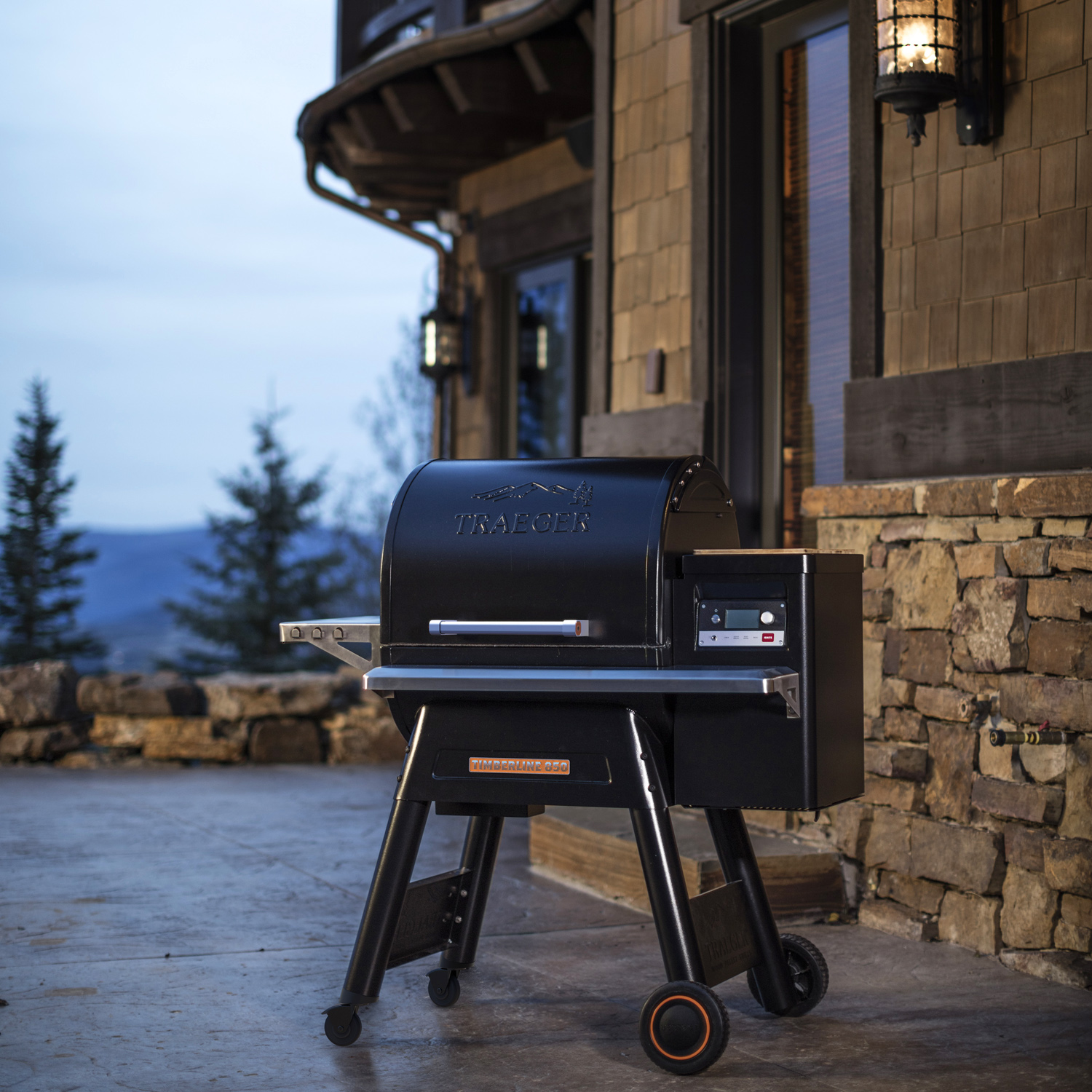 Traeger TIMBERLINE 850 Pellet Grill schwarz