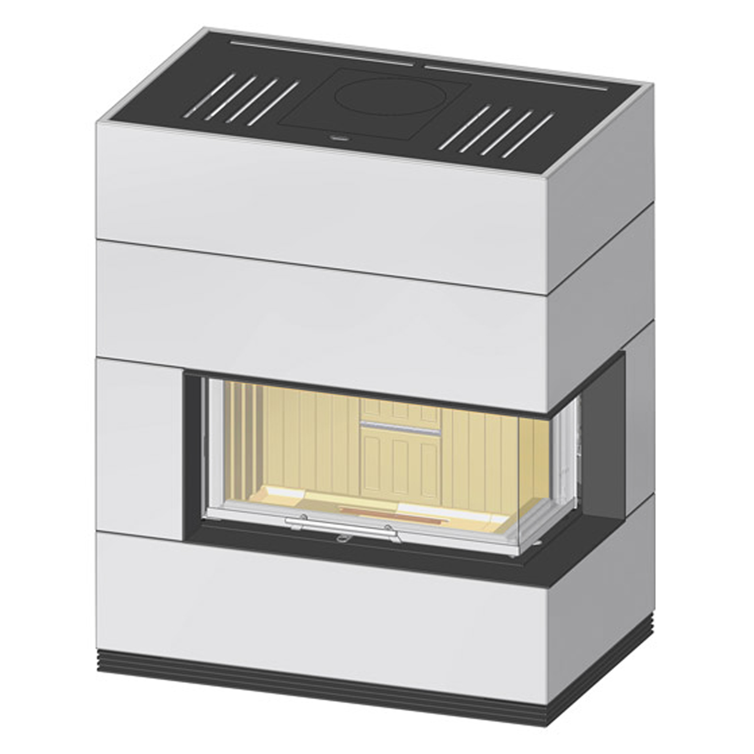 Spartherm Kaminbausatz SIM 1/3/Varia AS-2Rh-4S Natur