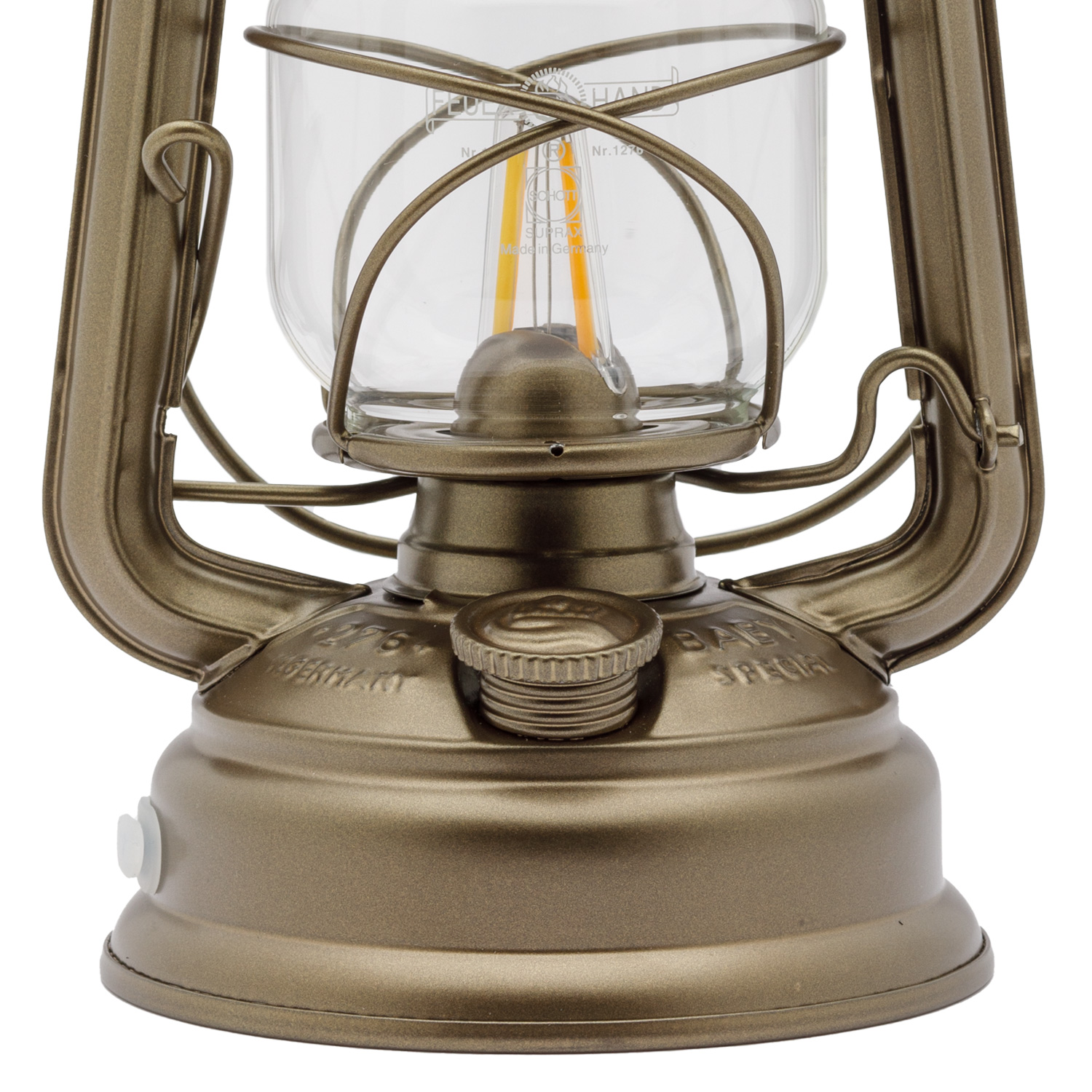 Feuerhand LED-Laterne Baby Special 276 Bronze