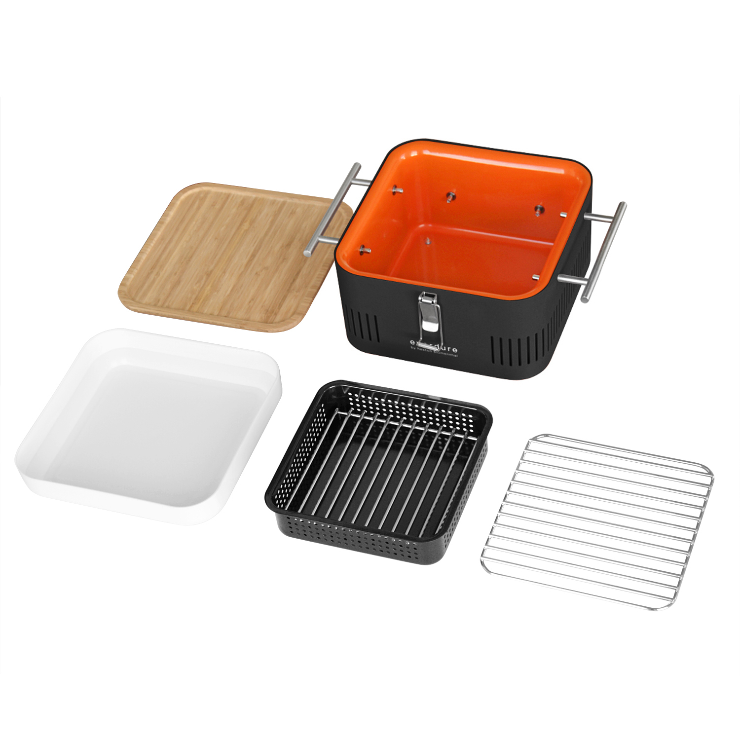 Everdure CUBE Holzkohlegrill Graphite