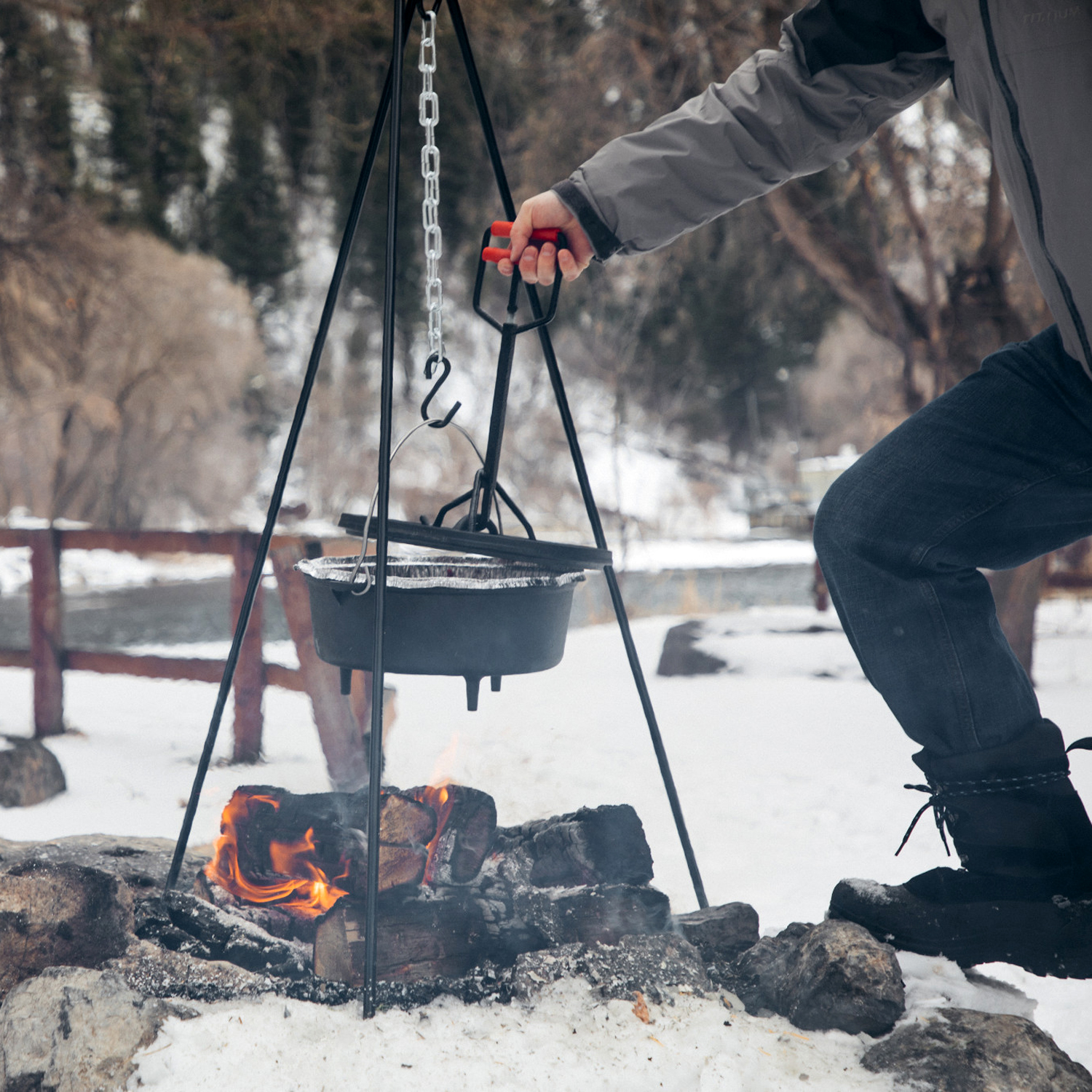 Camp Chef Dutch Oven Deckelheber Profi, 35 cm