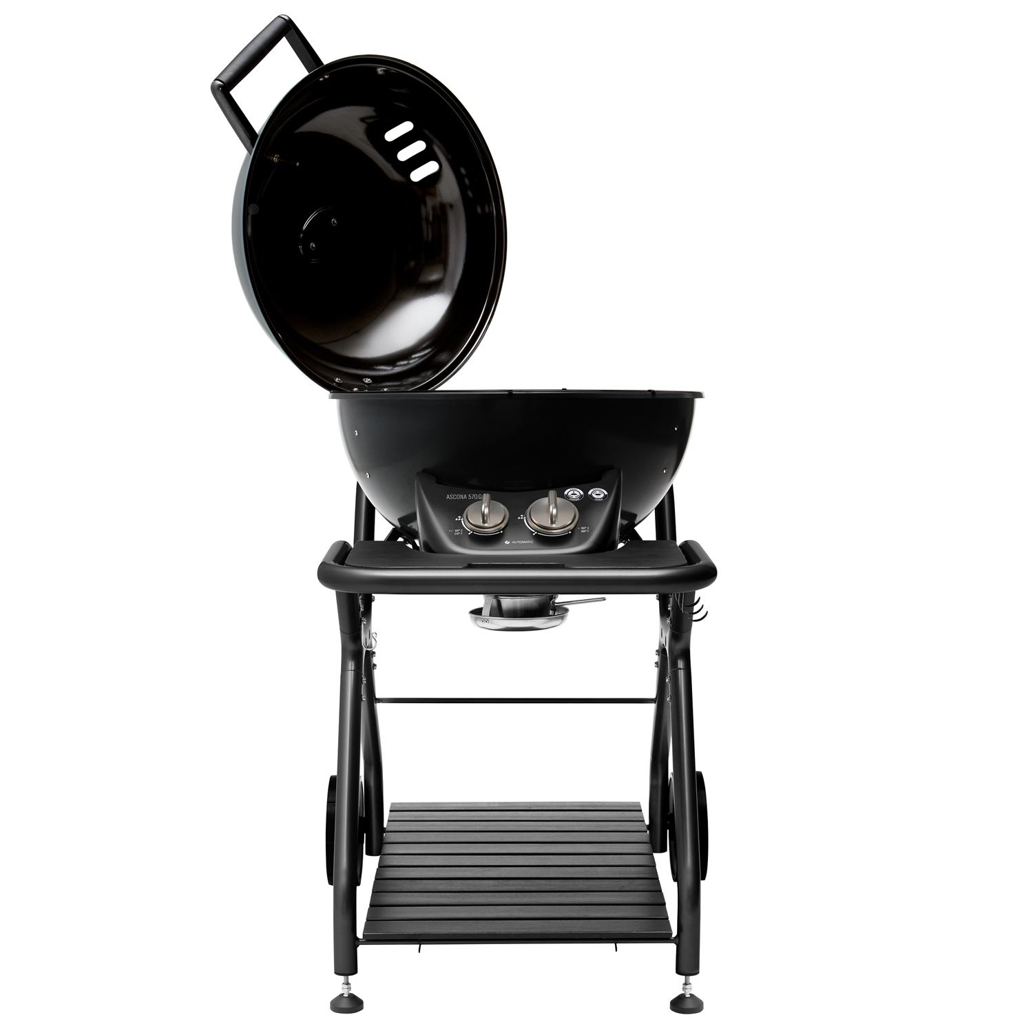 Outdoorchef Ascona 570 G Gas-Kugelgrill Limited Edition All Black + Abdeckhaube