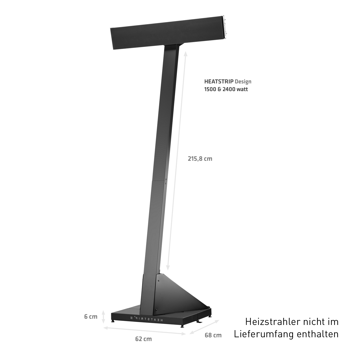 HEATSTRIP Standfuß für Heizstrahler