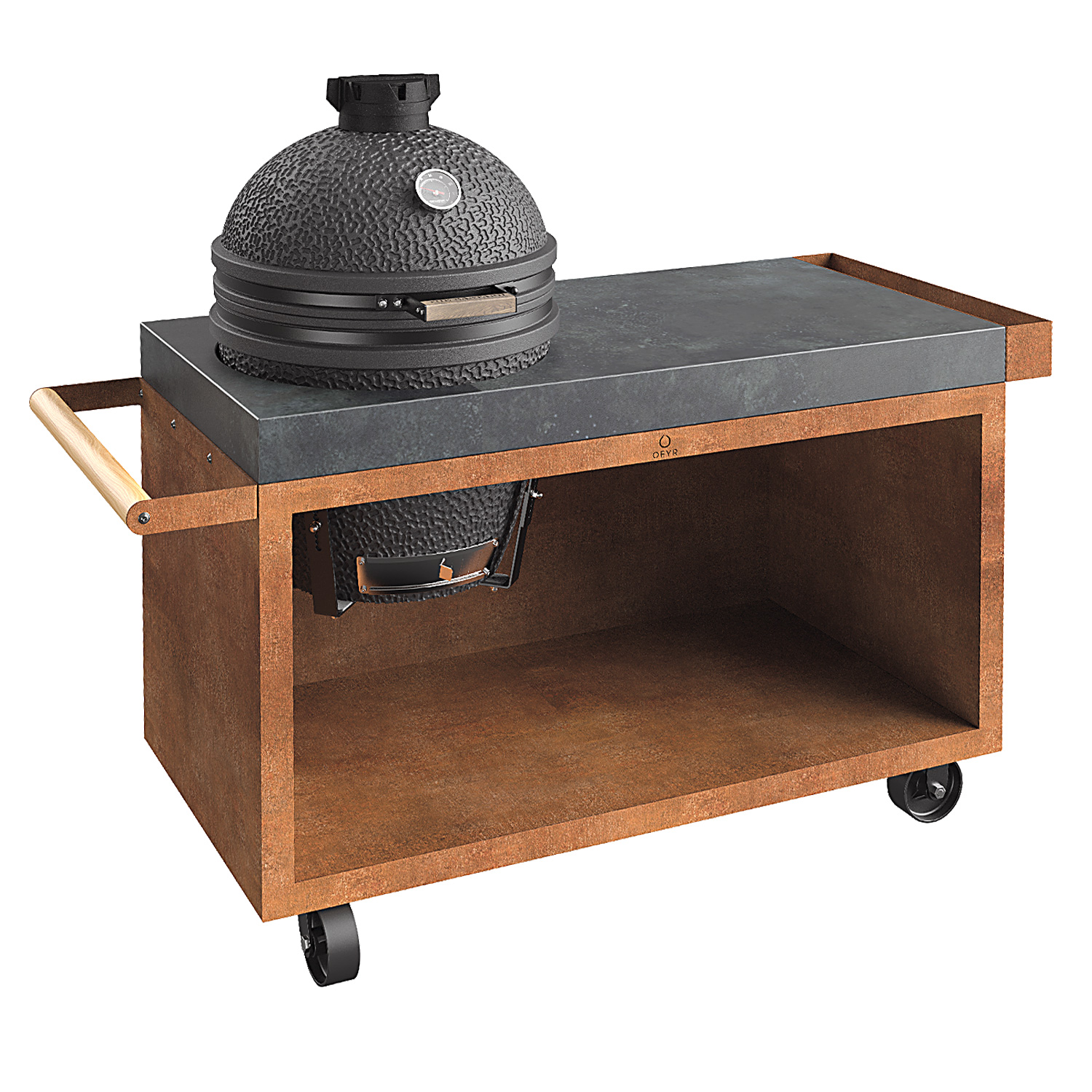 OFYR Sockel Corten 135 PRO Concrete für Kamado TB