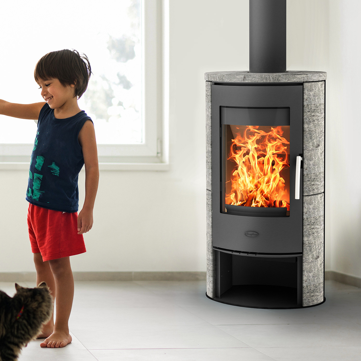 Fireplace Elite Monte Carlo Kaminofen Speckstein