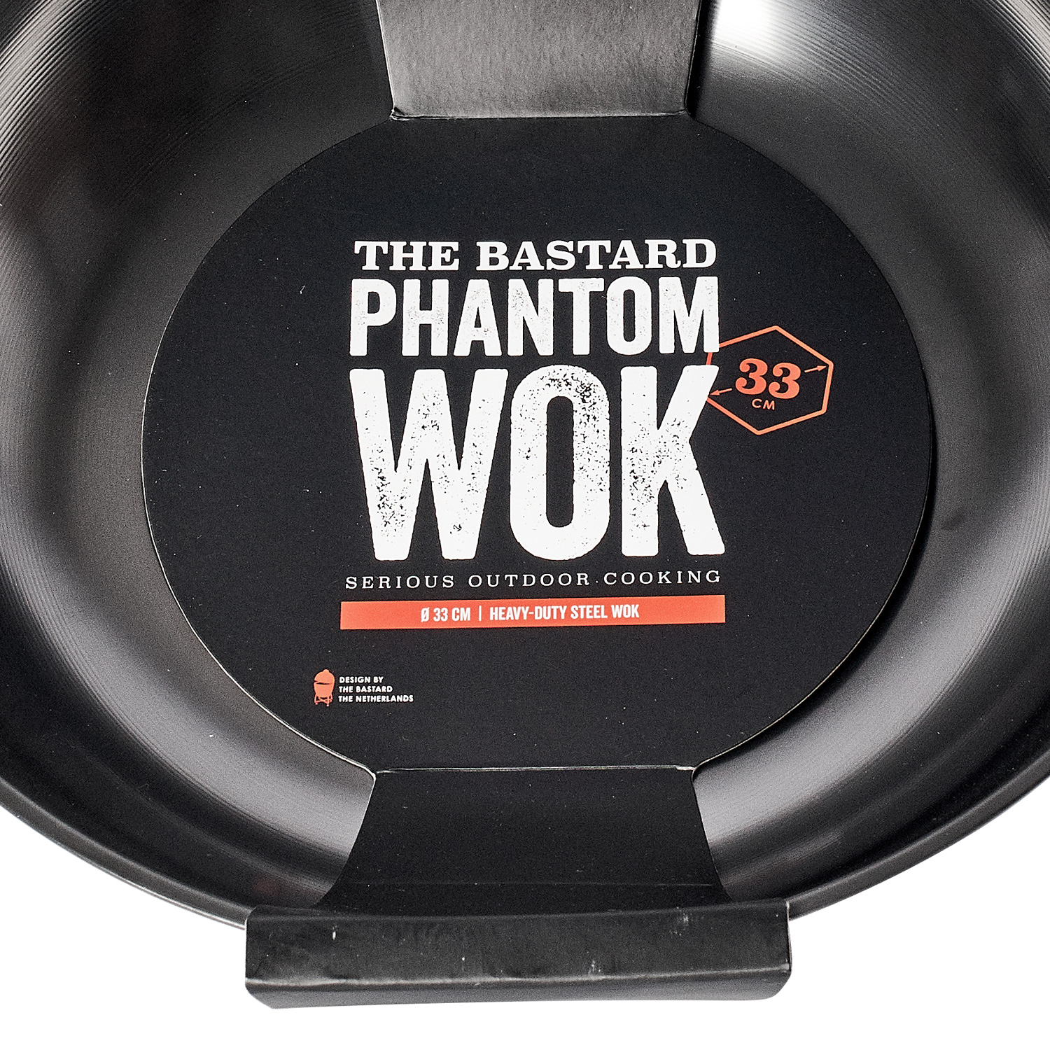 The Bastard Wok mit Stielgriff