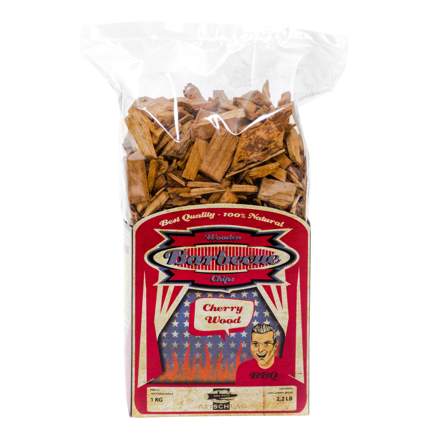 Axtschlag Wood Smoking Chips Kirsche 1 kg